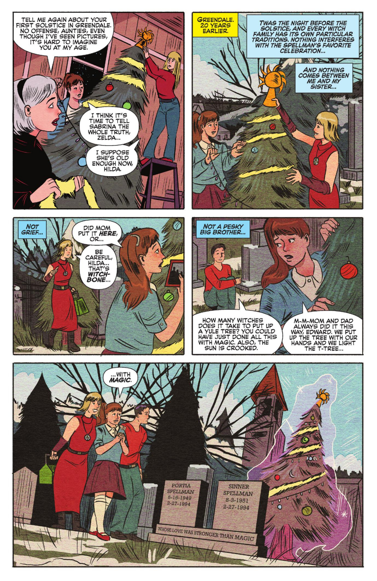 Sabrina the Teenage Witch Holiday Special (2023) issue 1 - Page 15