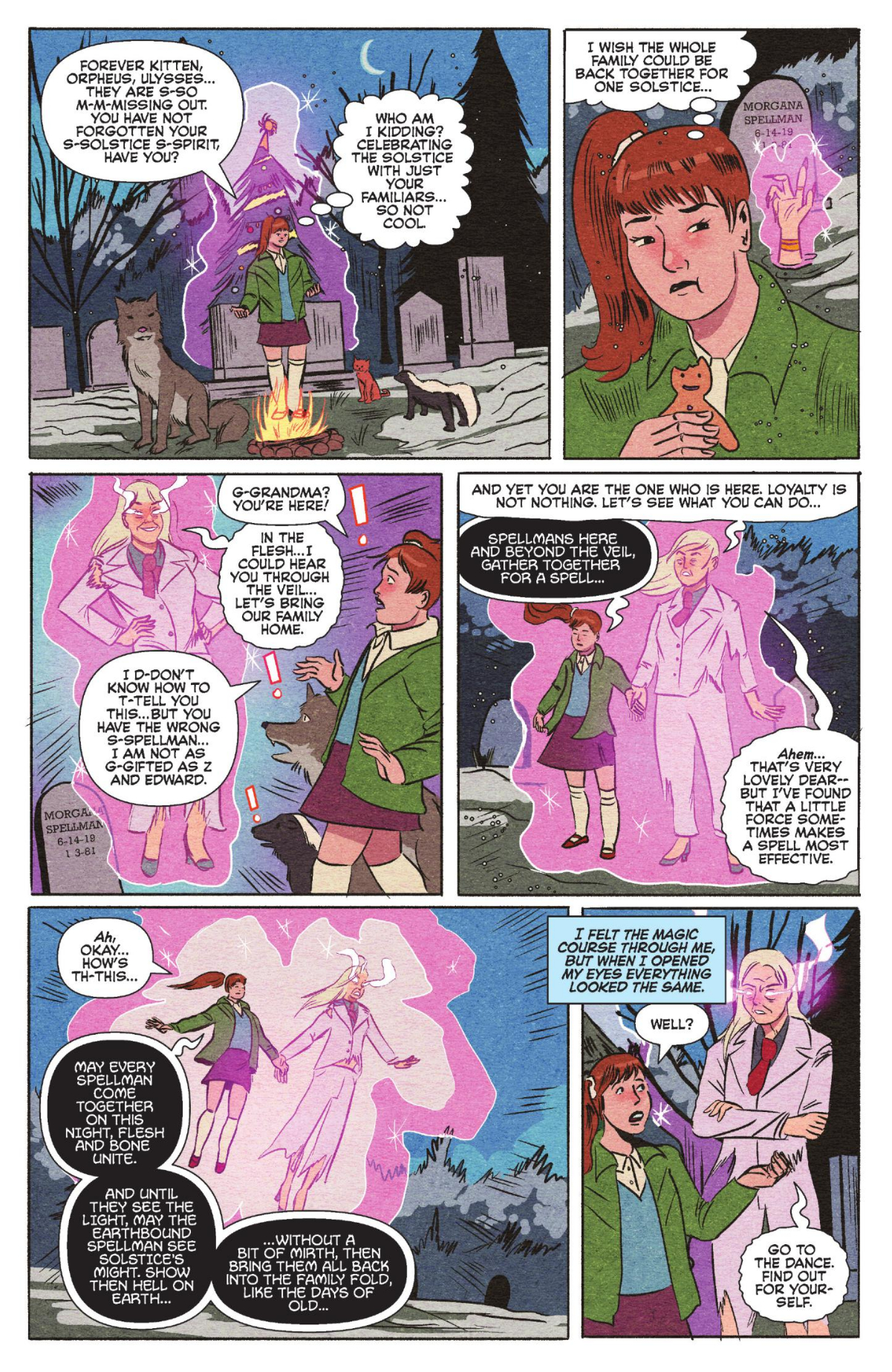 Sabrina the Teenage Witch Holiday Special (2023) issue 1 - Page 18