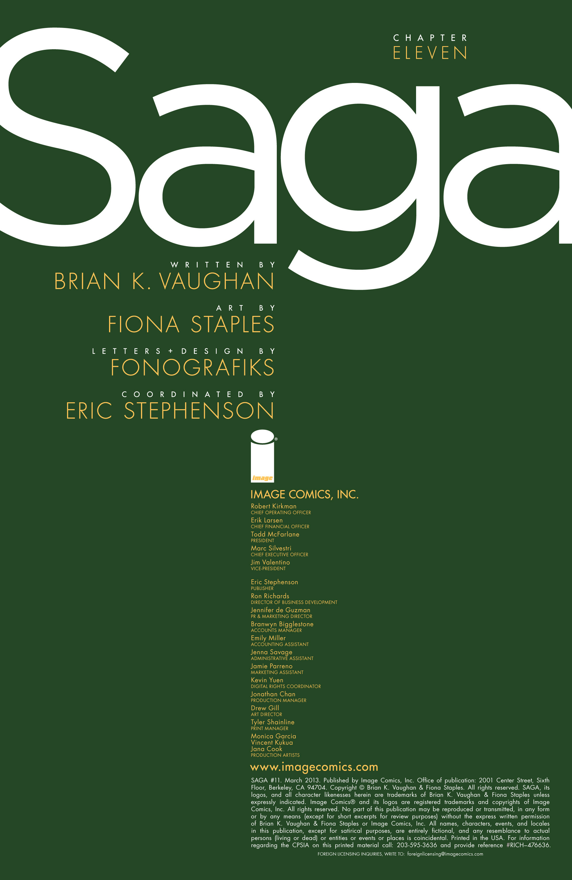 Saga (2012-) Chapter 11 - Page 1