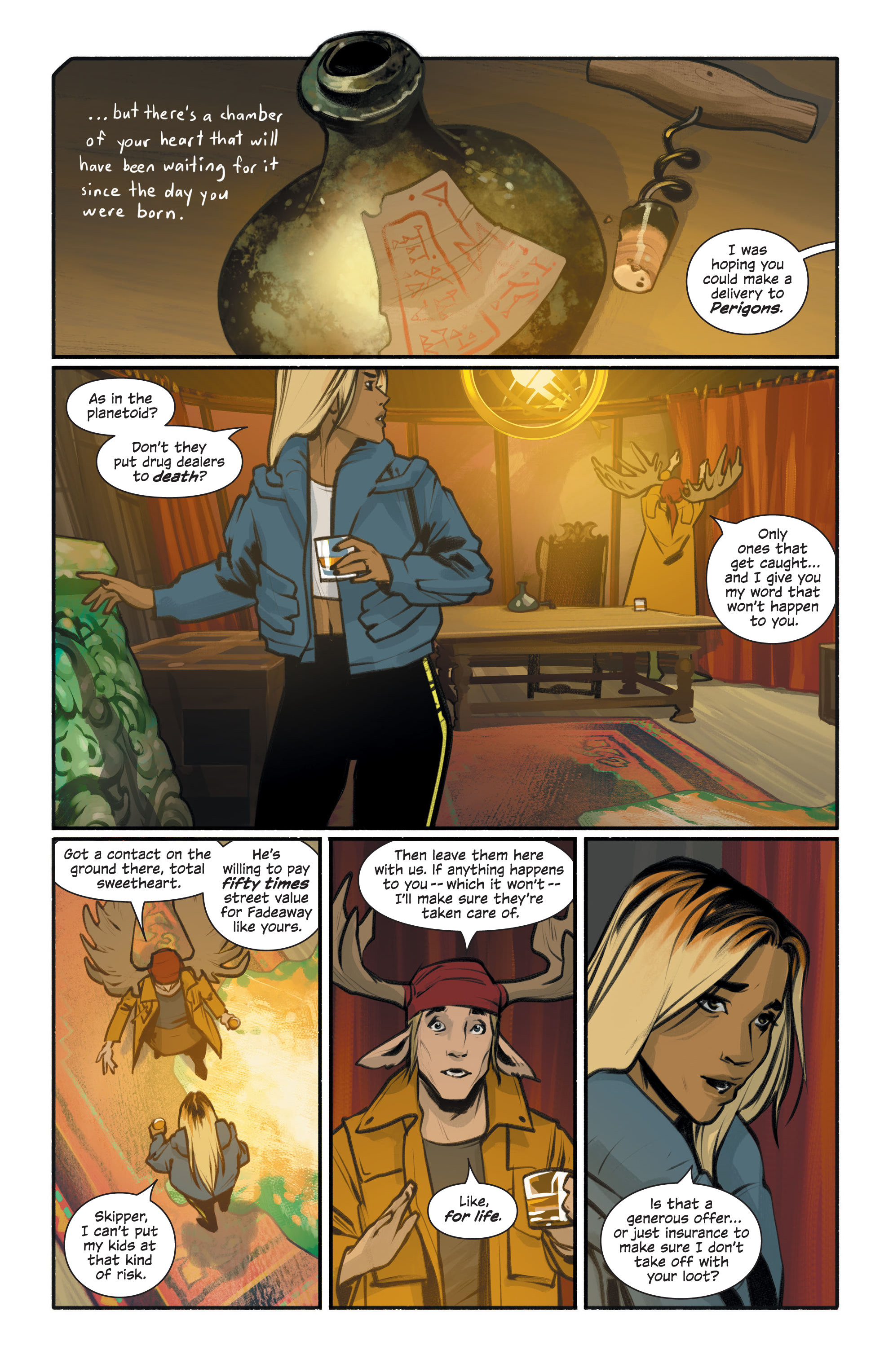 <{ $series->title }} issue 56 - Page 19