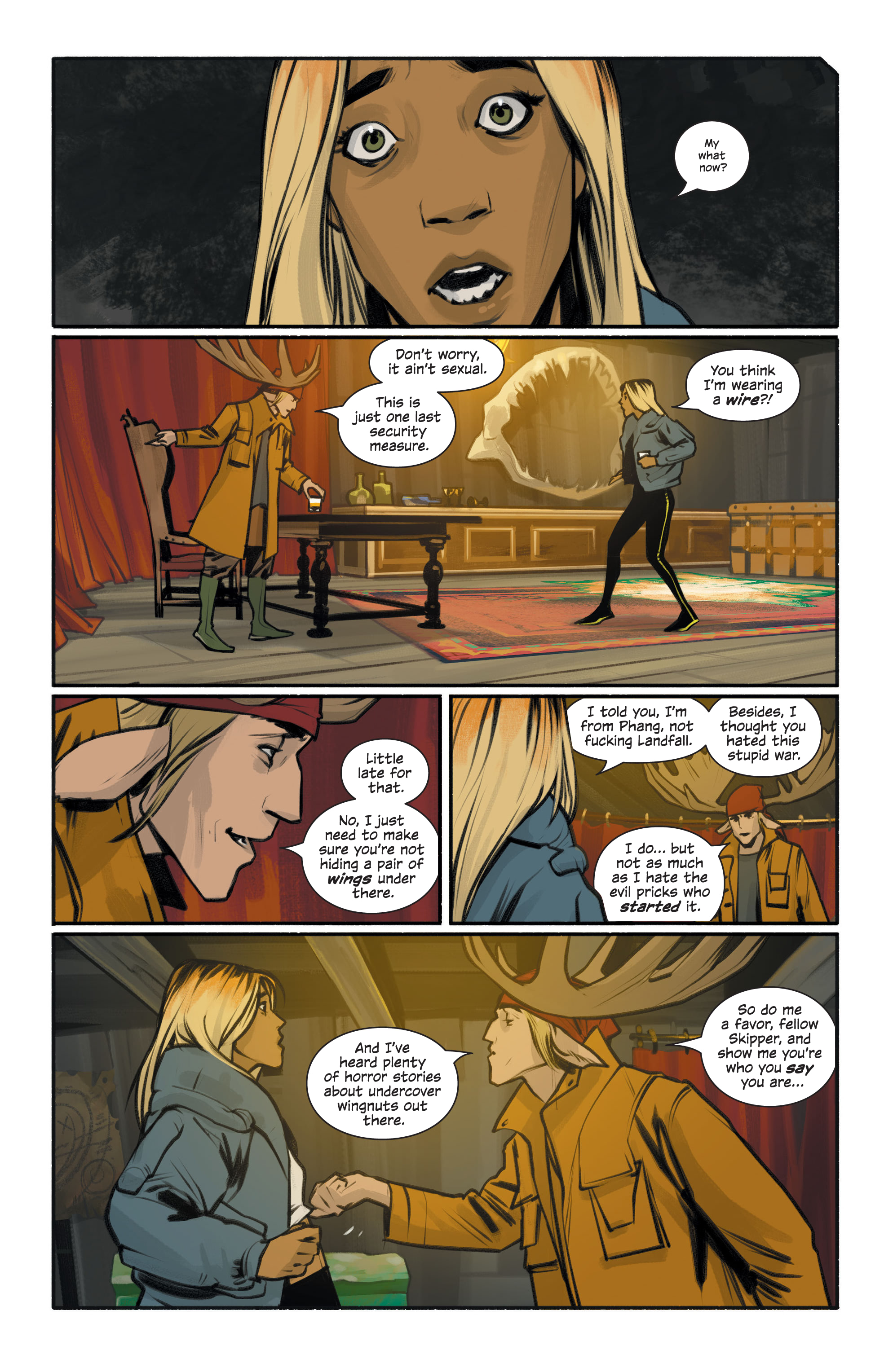 <{ $series->title }} issue 56 - Page 21