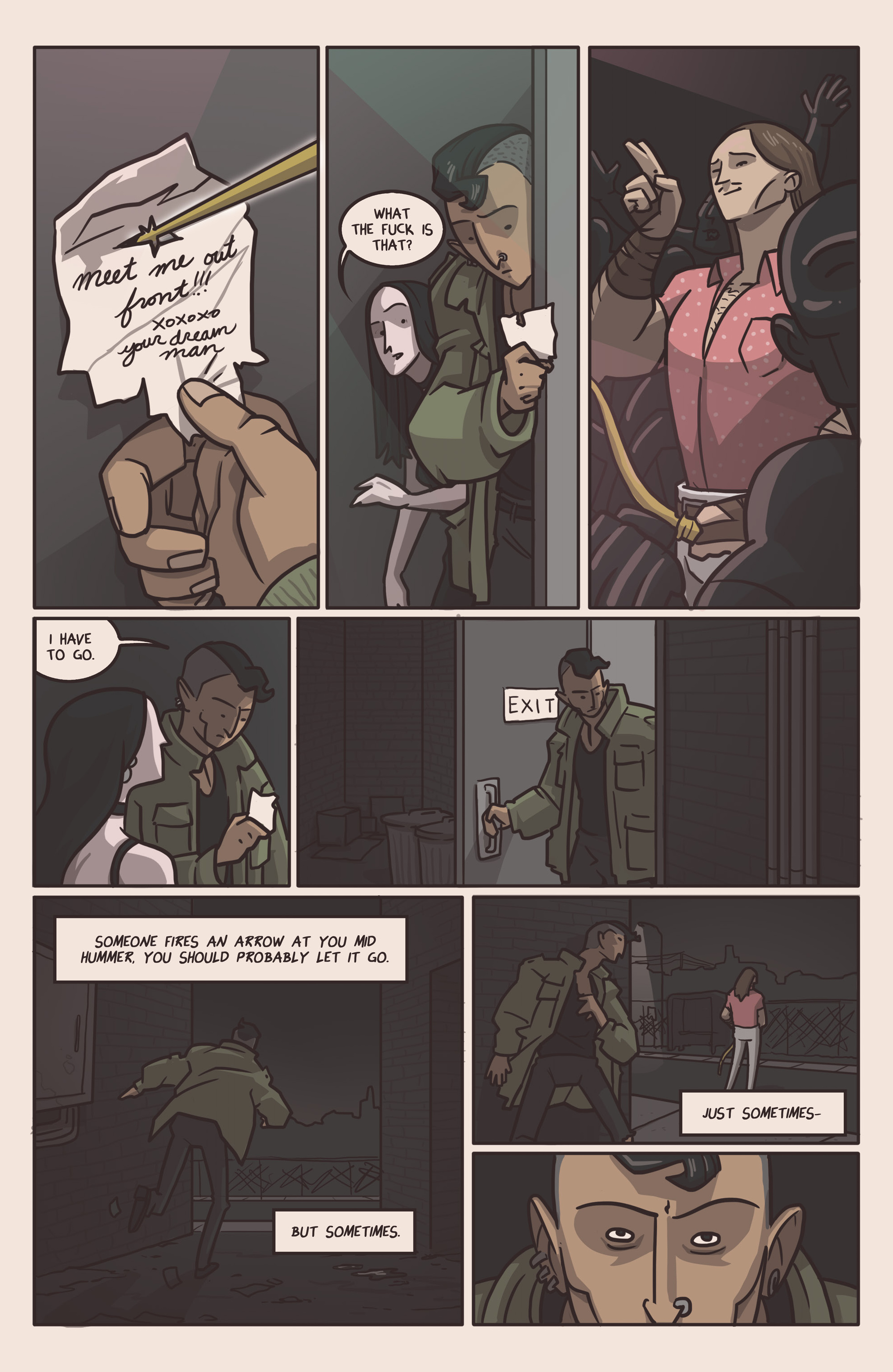 <{ $series->title }} issue 1 - Page 19