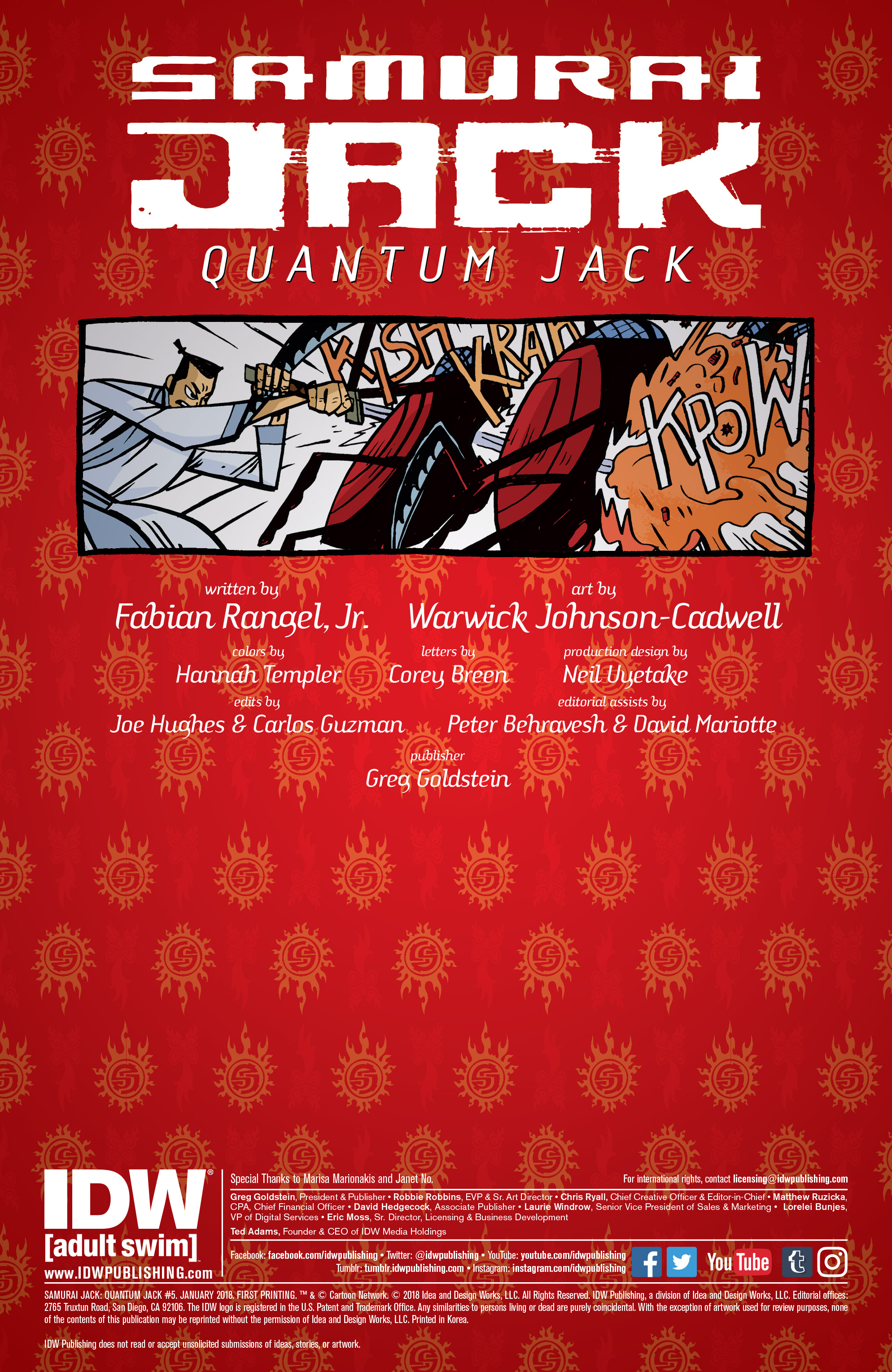 Samurai Jack: Quantum Jack (2017): Chapter 5 - Page 2