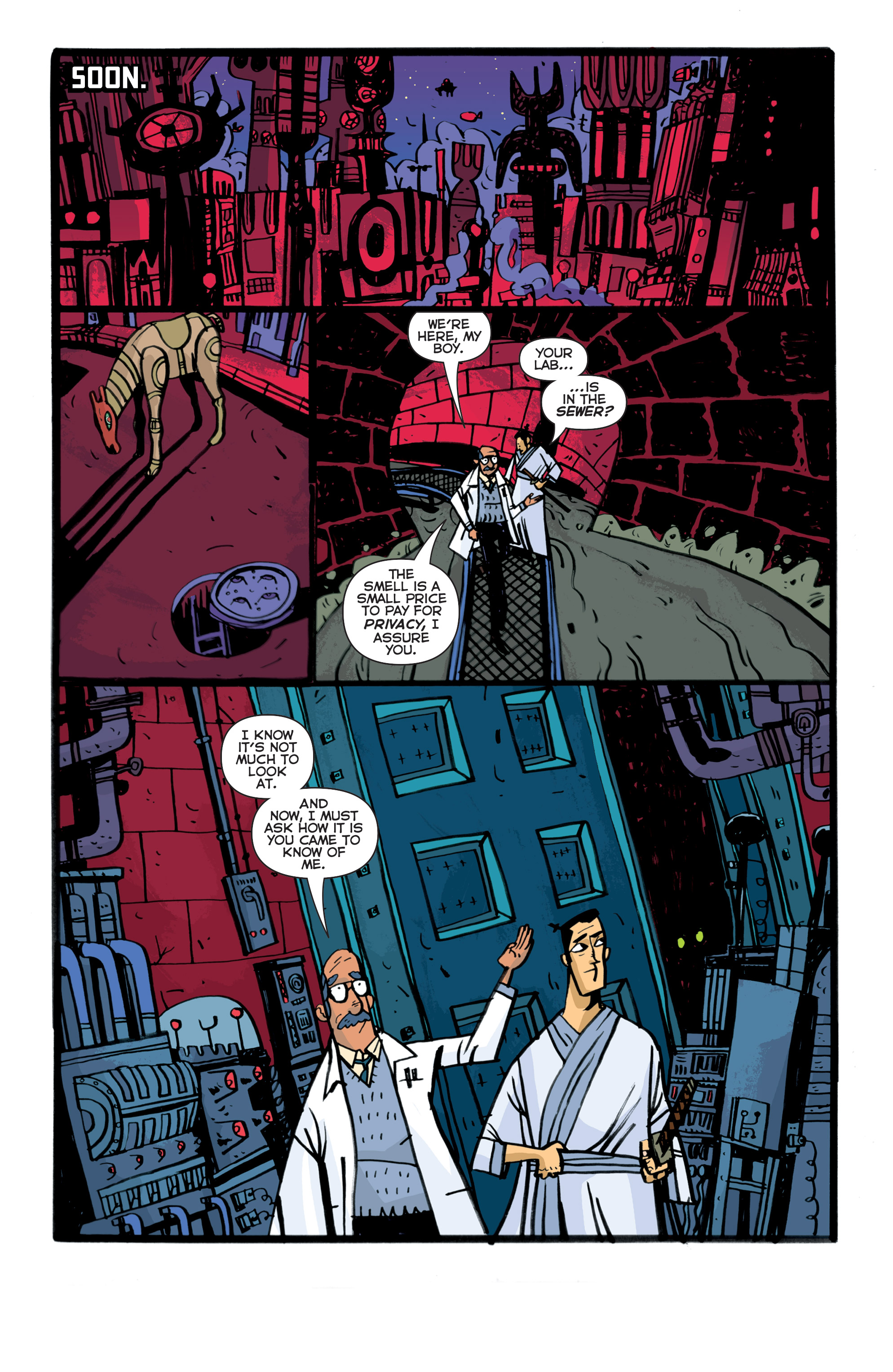 Samurai Jack: Quantum Jack (2017) issue 5 - Page 8