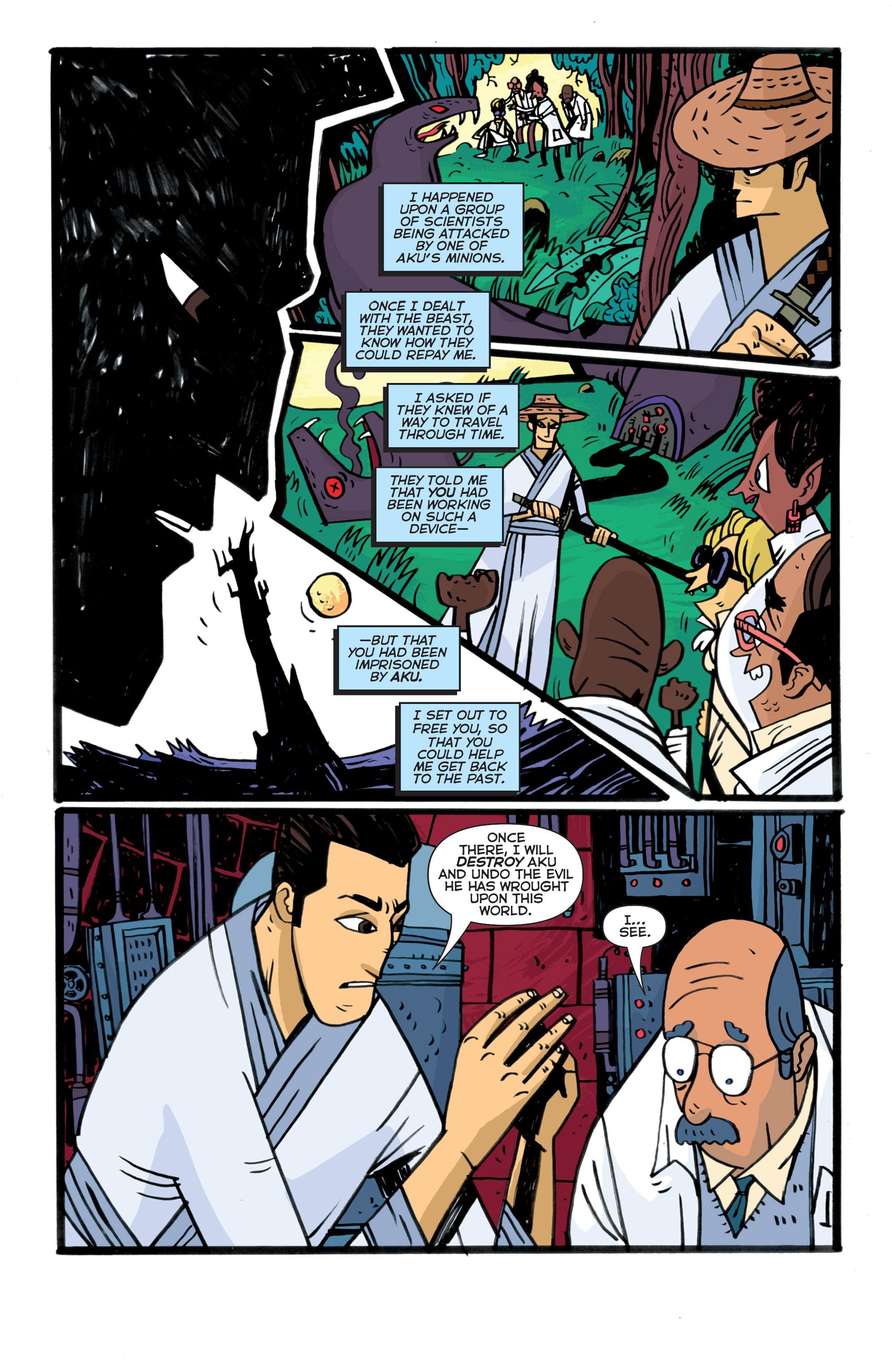 Samurai Jack: Quantum Jack (2017) issue 5 - Page 9