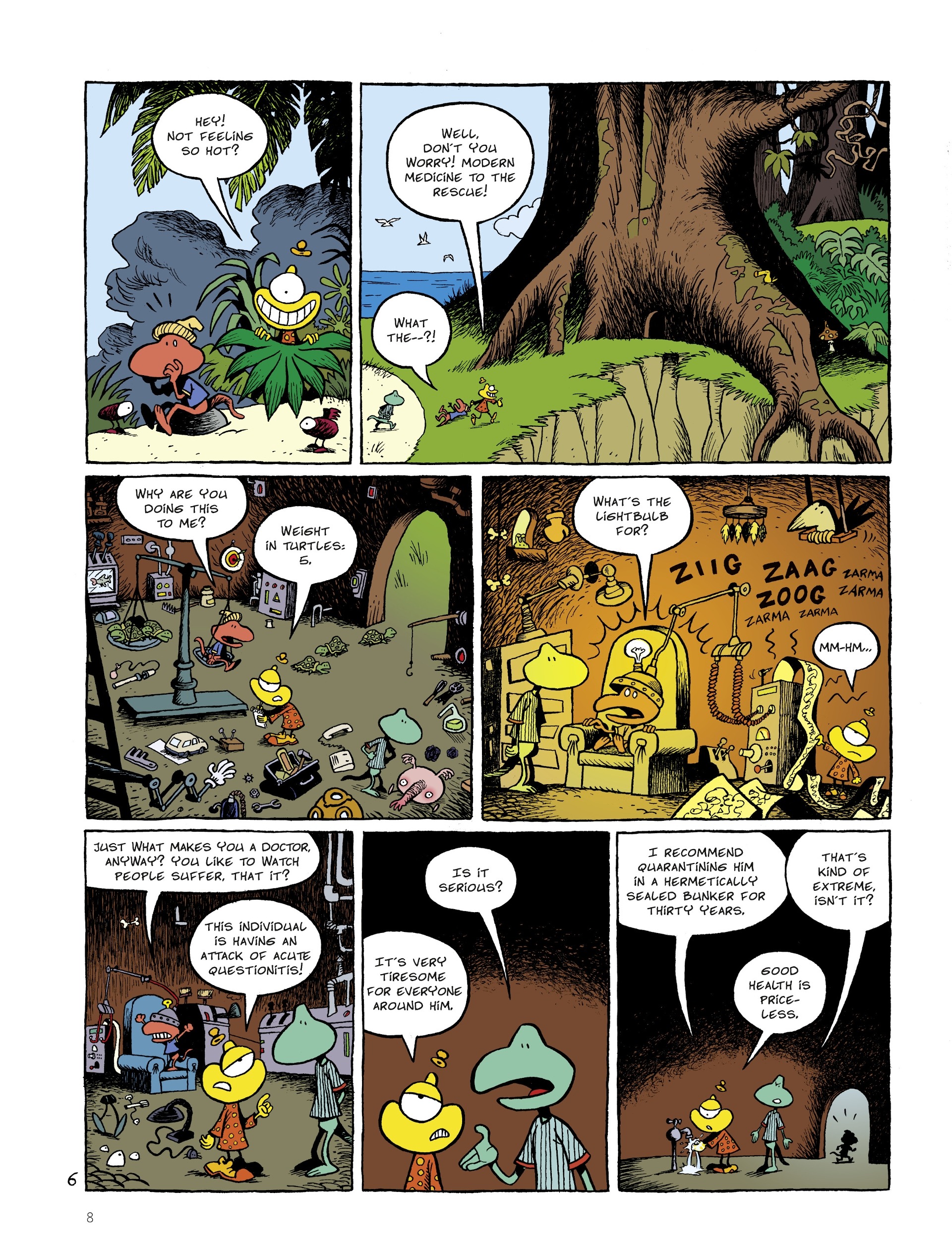 <{ $series->title }} issue 1 - Page 8