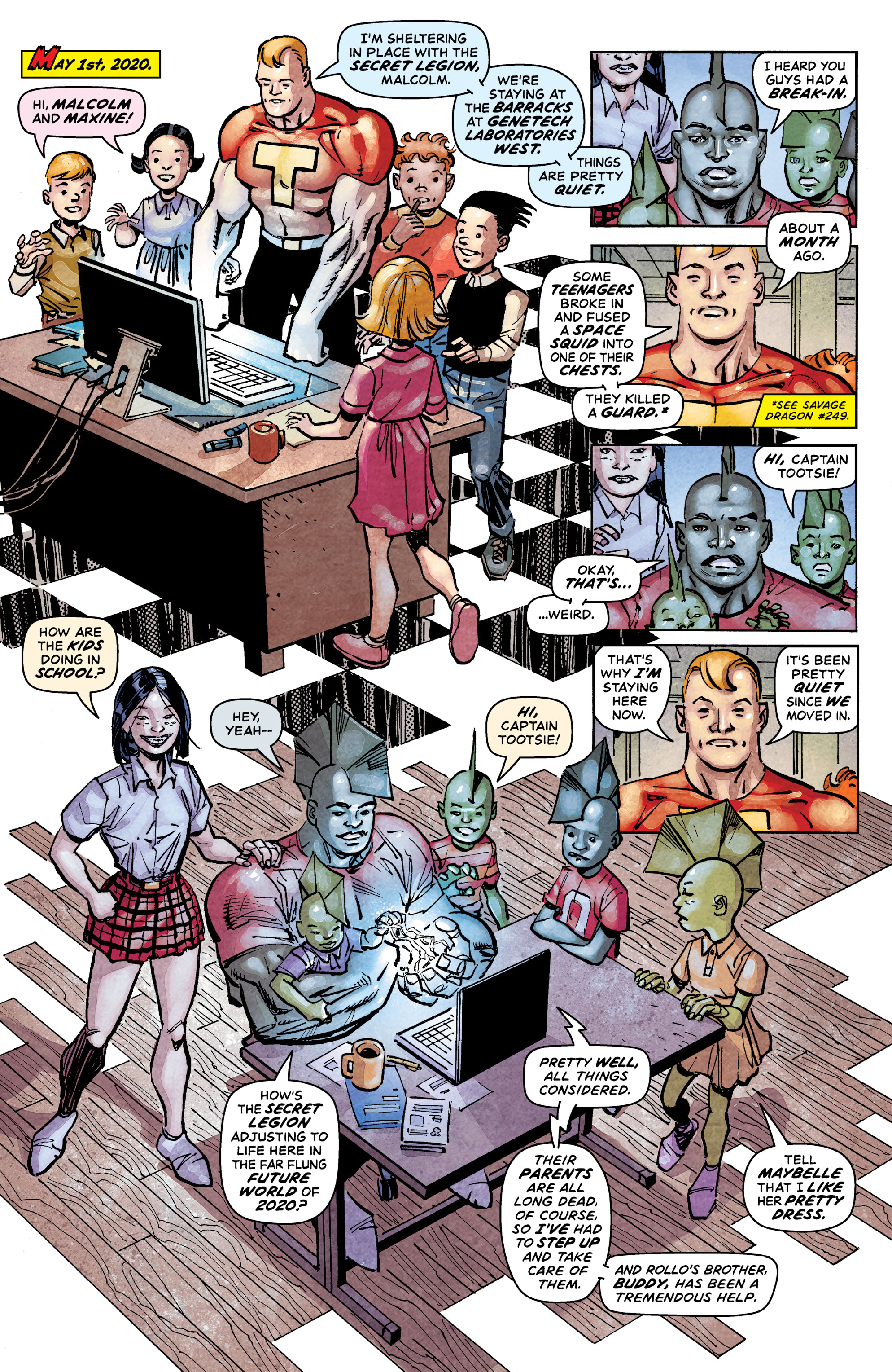 Savage Dragon (1993-) issue 250 - Page 11