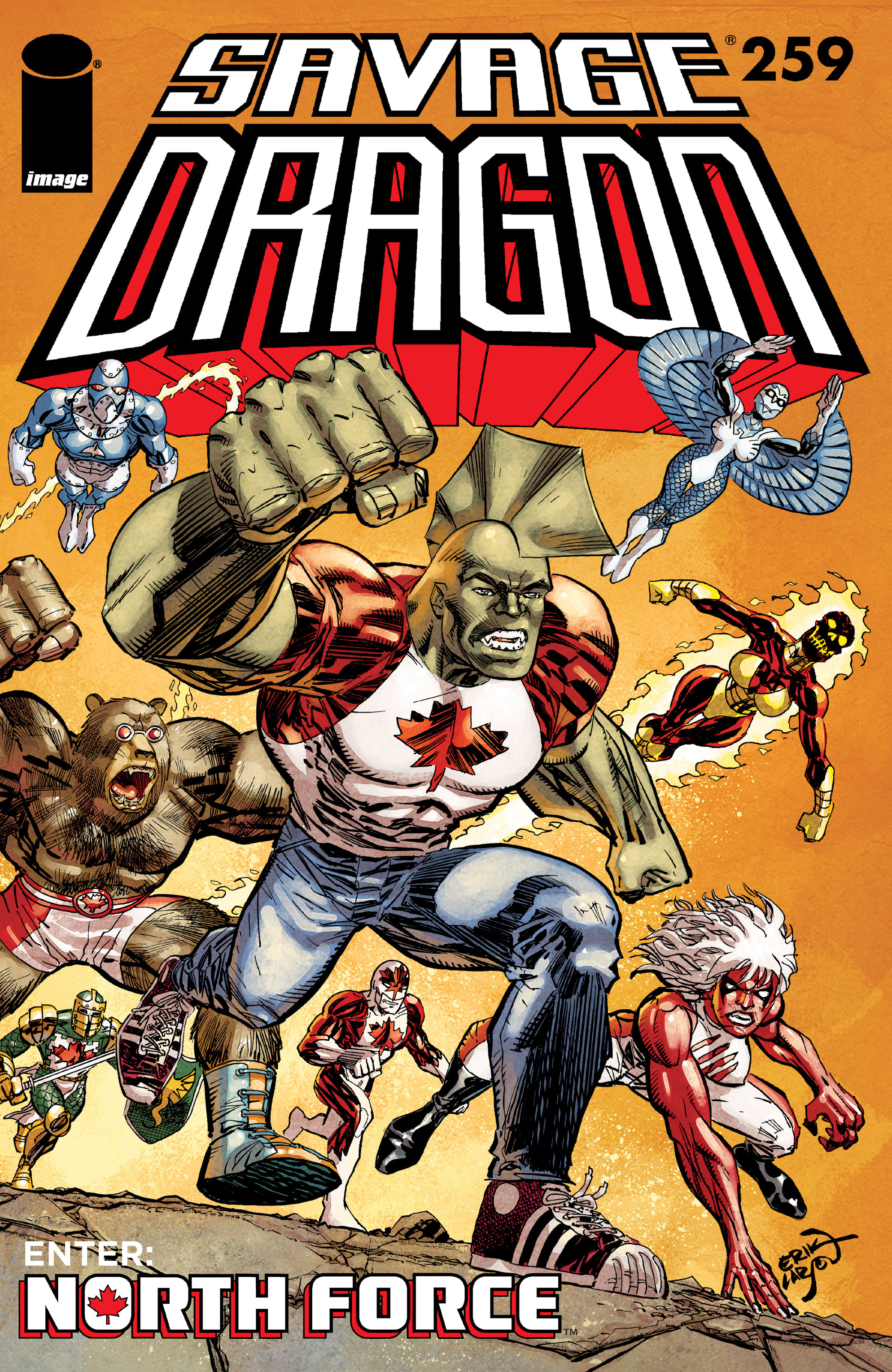 Savage Dragon (1993-) issue 259 - Page 1