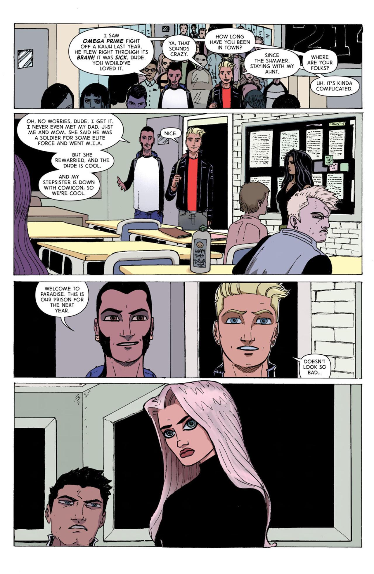 <{ $series->title }} issue 1 - Page 8