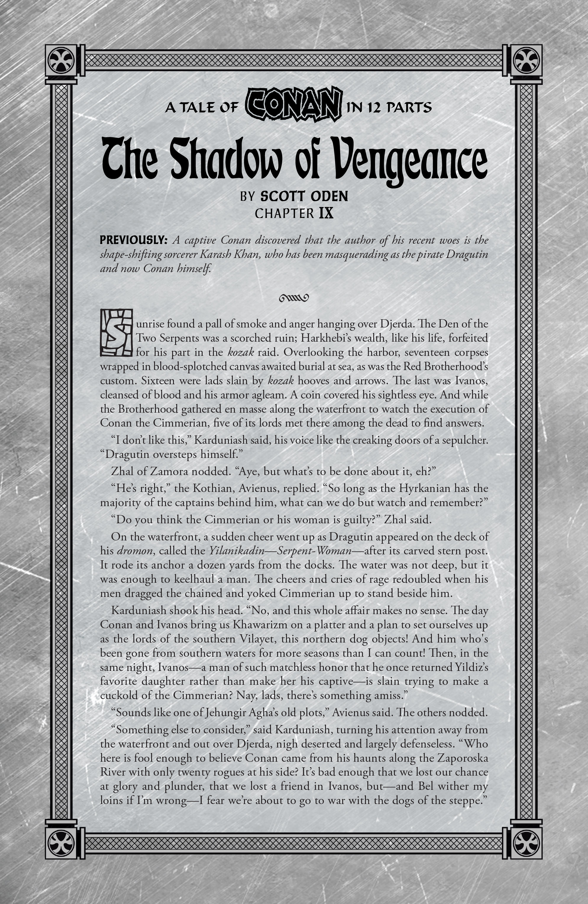 Savage Sword Of Conan (2019-) issue 9 - Page 23