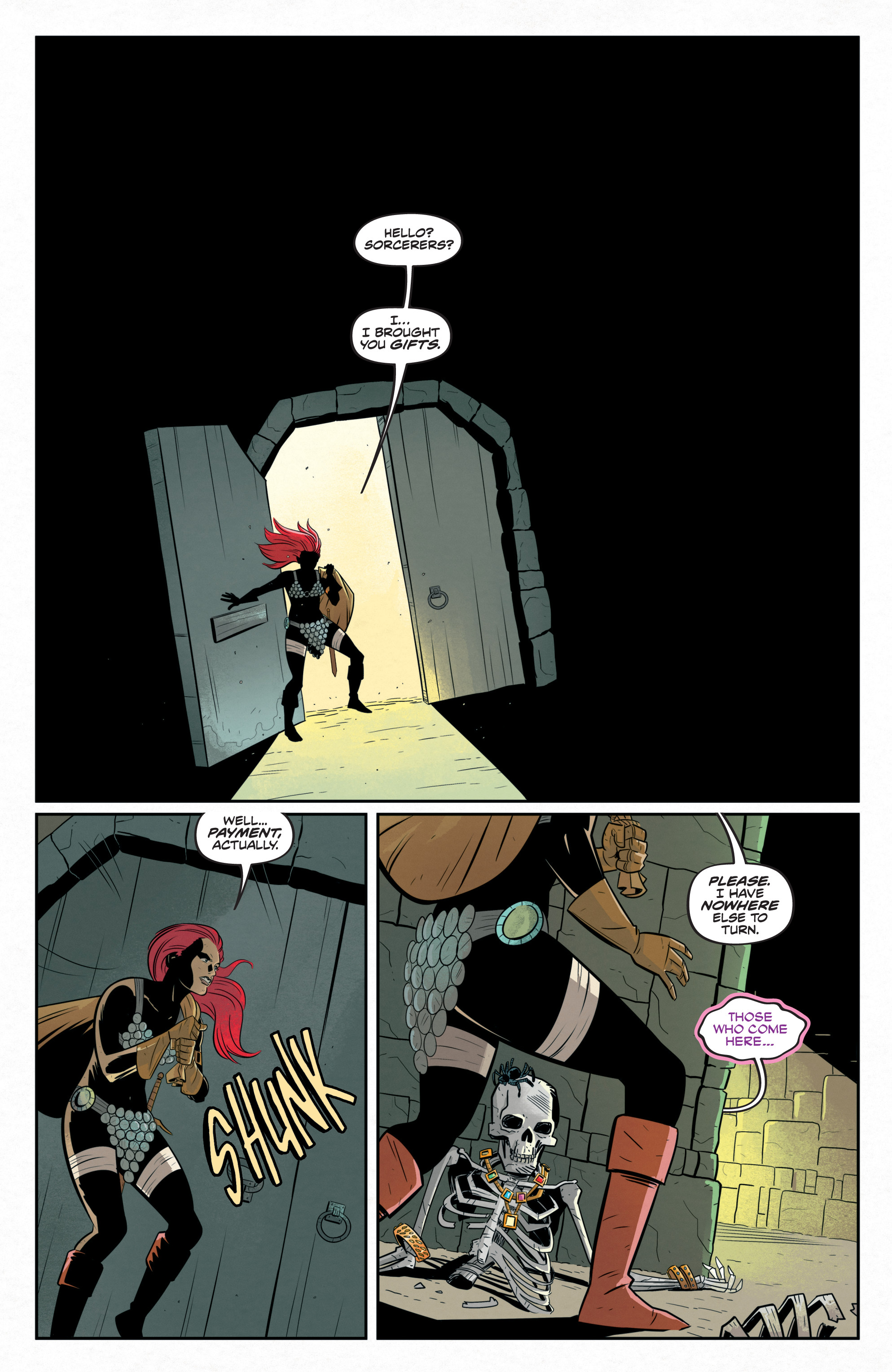 Savage Tales: A Red Sonja Halloween Special (2019): Chapter 1 - Page 4