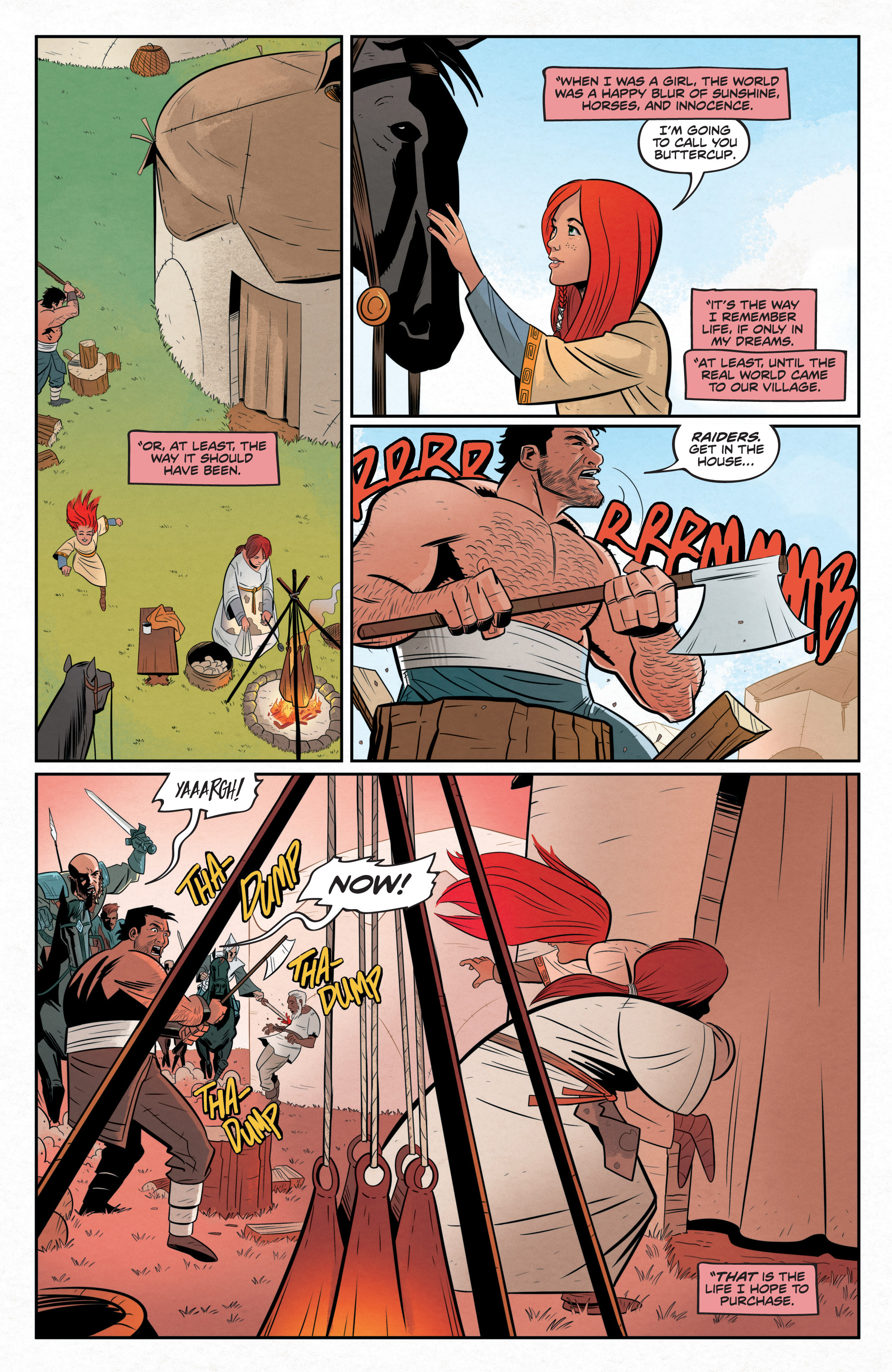 Savage Tales: A Red Sonja Halloween Special (2019): Chapter 1 - Page 6
