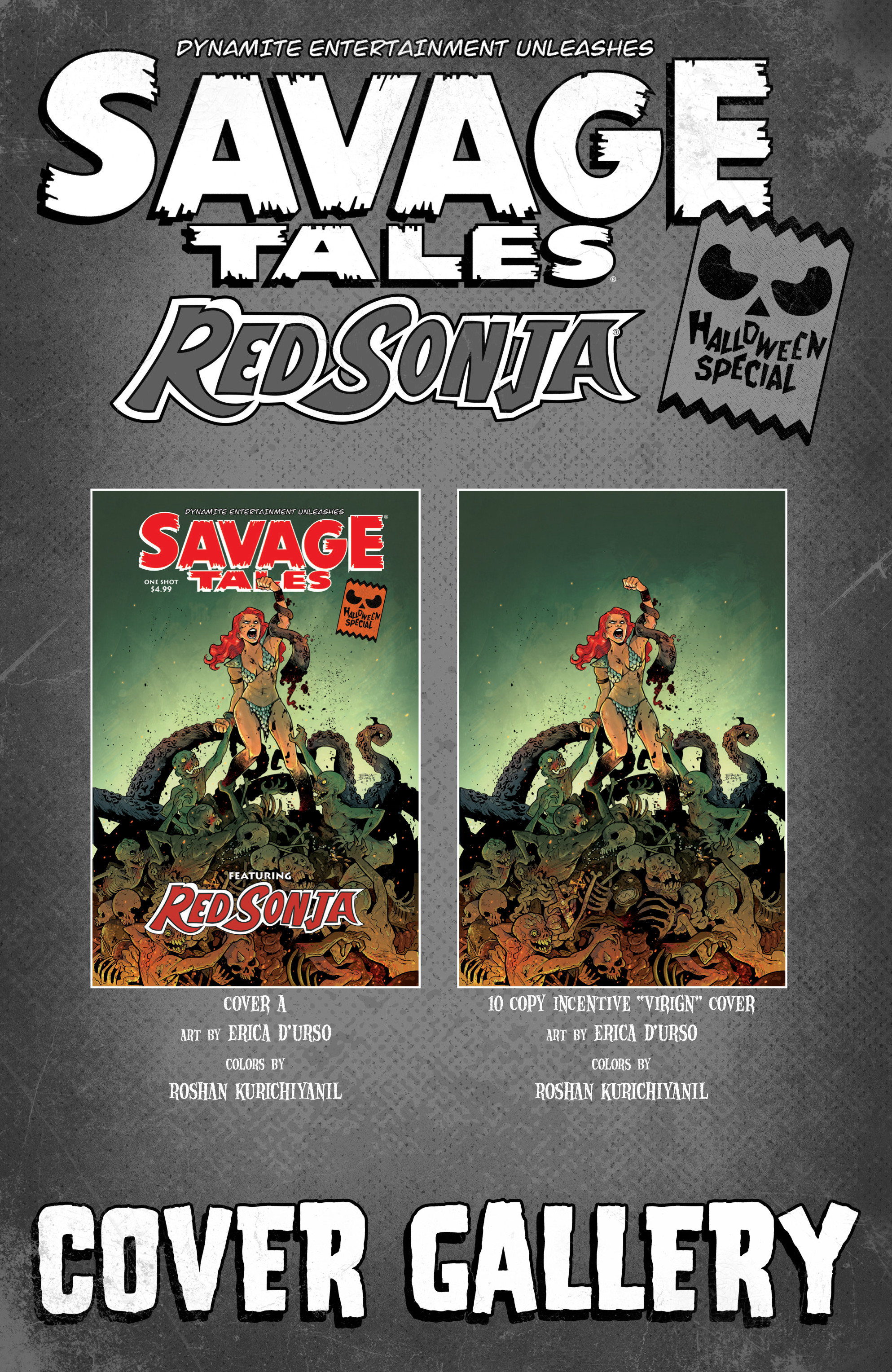 Savage Tales: A Red Sonja Halloween Special (2019) issue 1 - Page 33