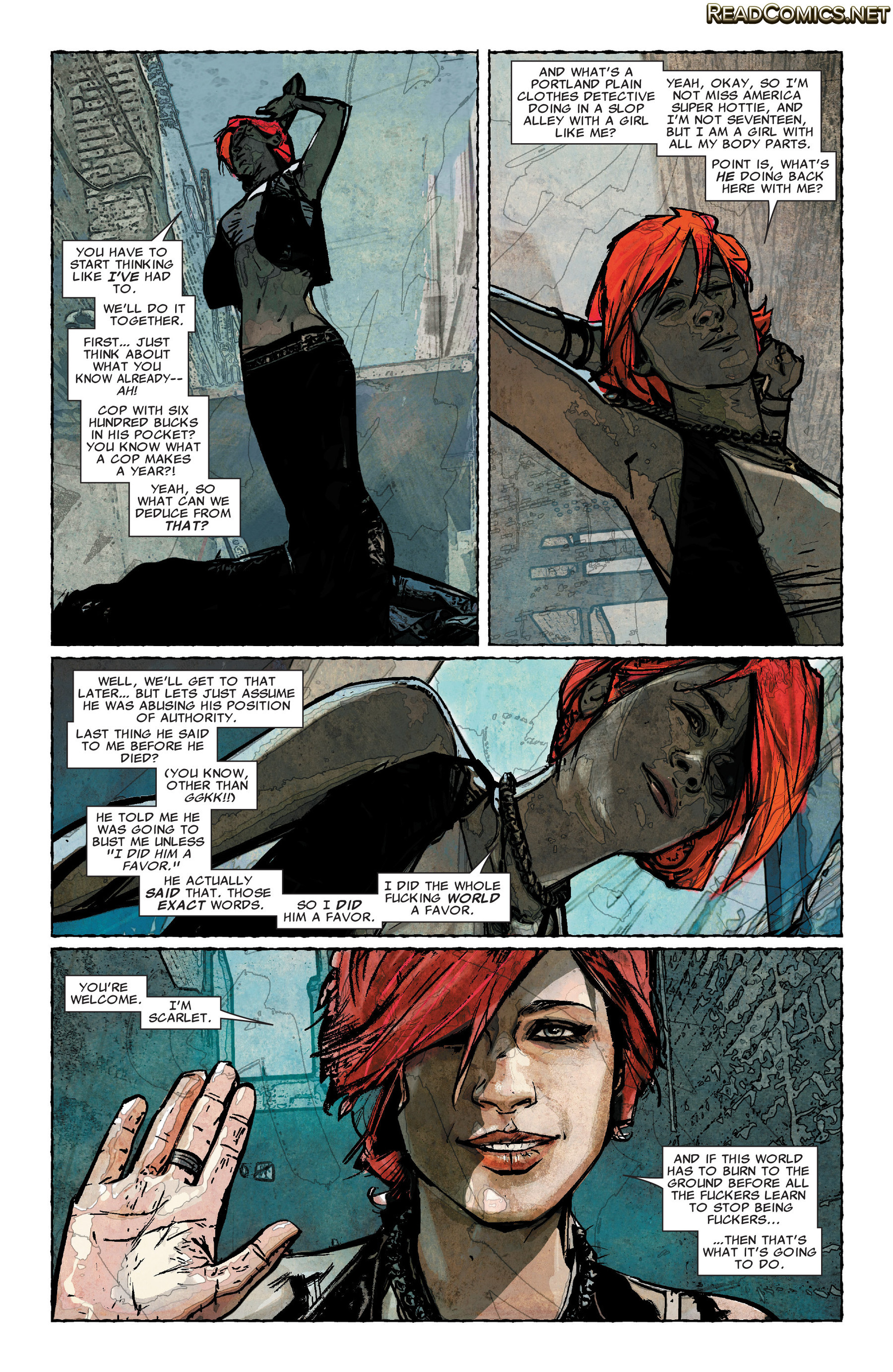 Scarlet (2016): Chapter 1 - Page 5