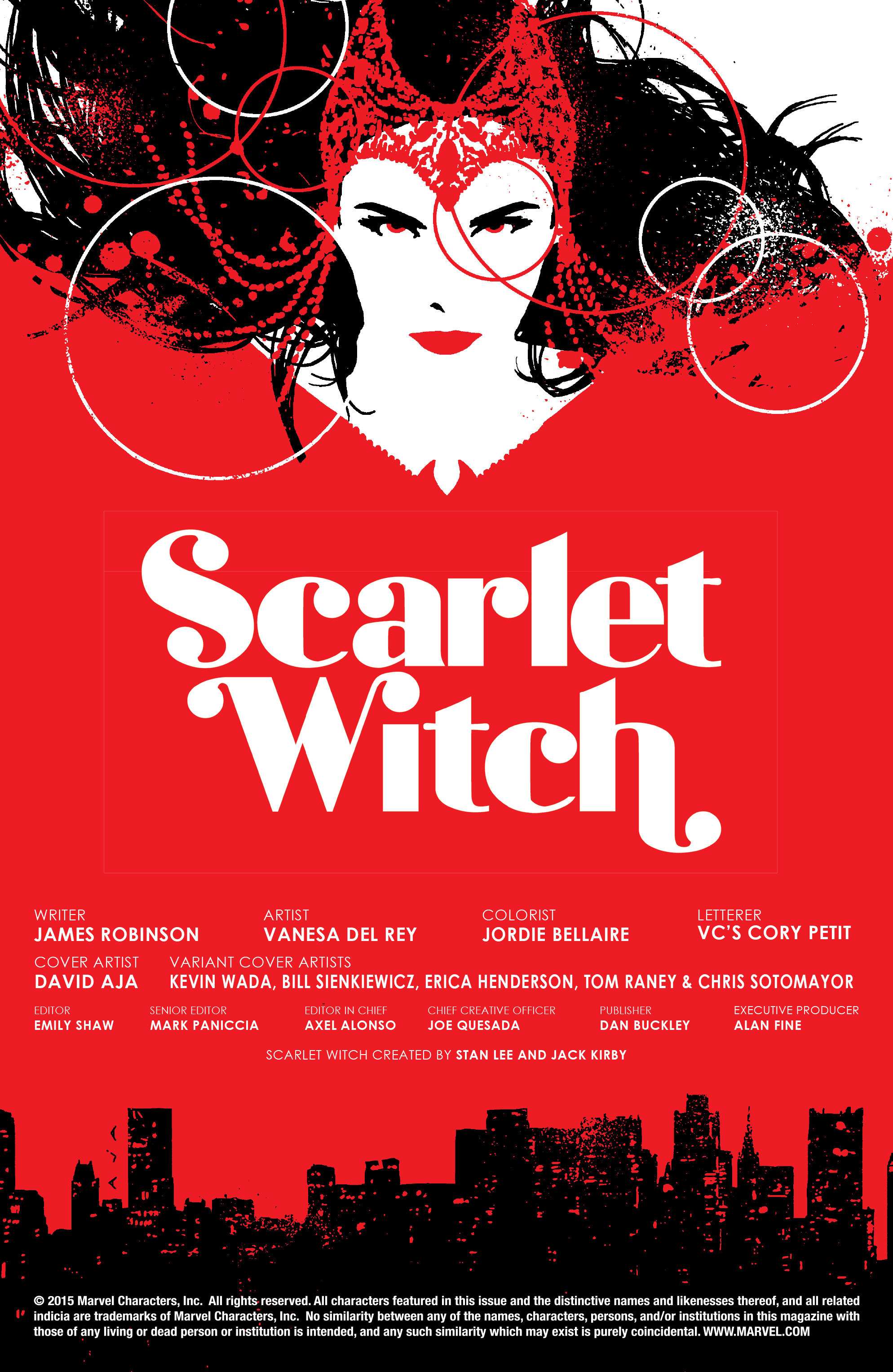 Scarlet Witch (2015) #1, Comic Issues