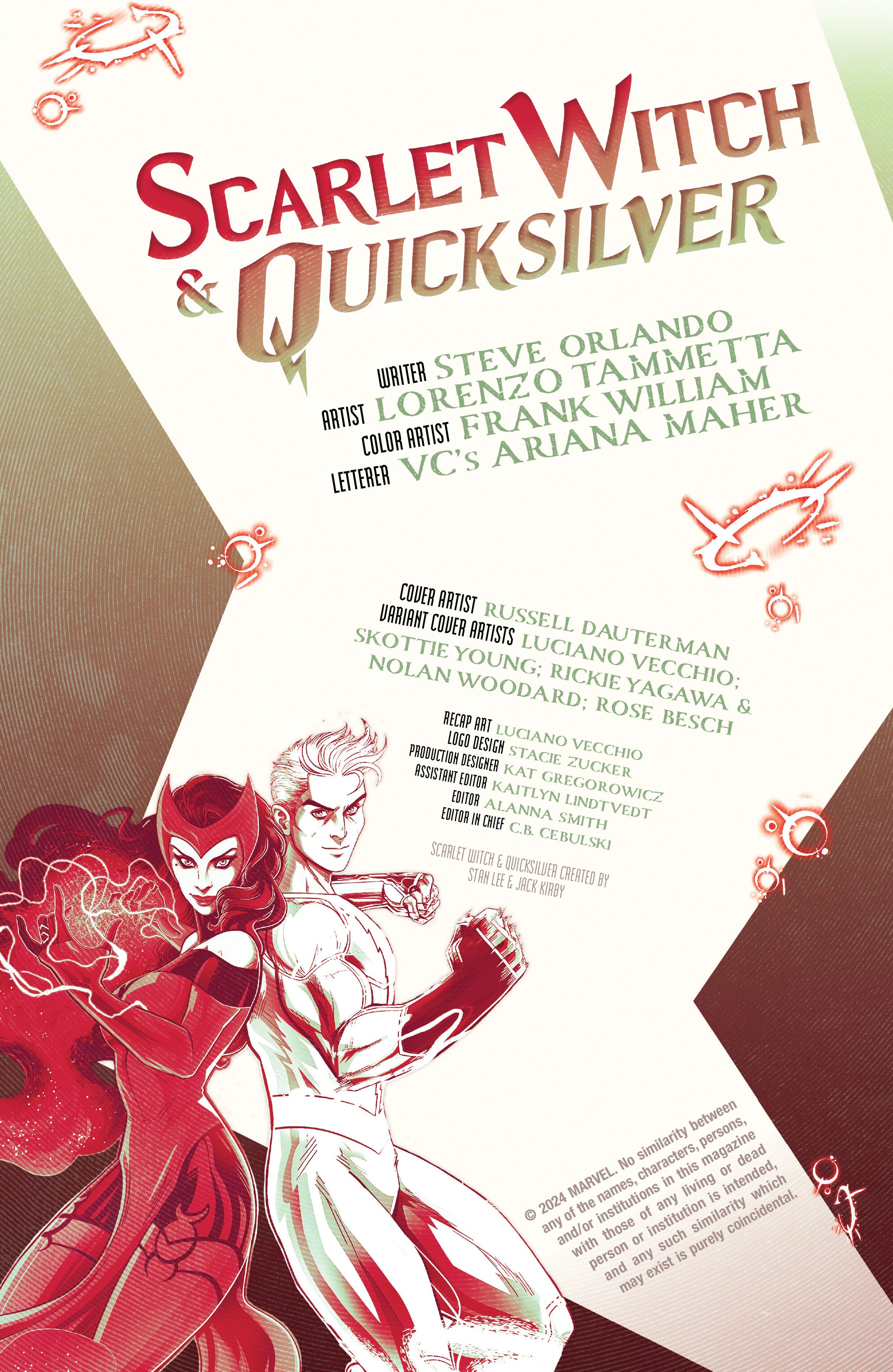 Scarlet Witch and Quicksilver (2024-) issue 1 - Page 2