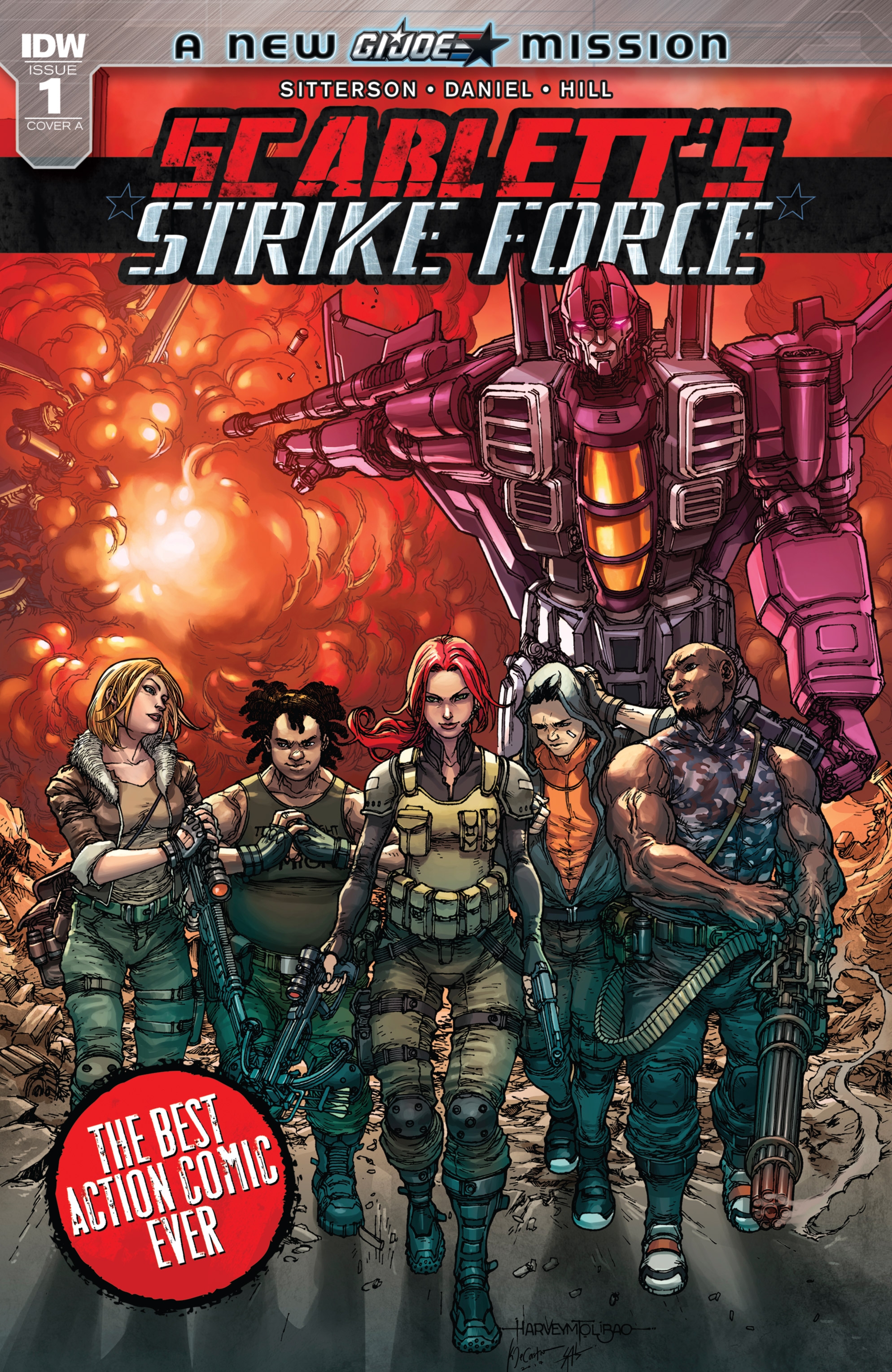 Scarlett&#039;s Strike Force (2017)-Scarlett's Strike Force (2017) #1