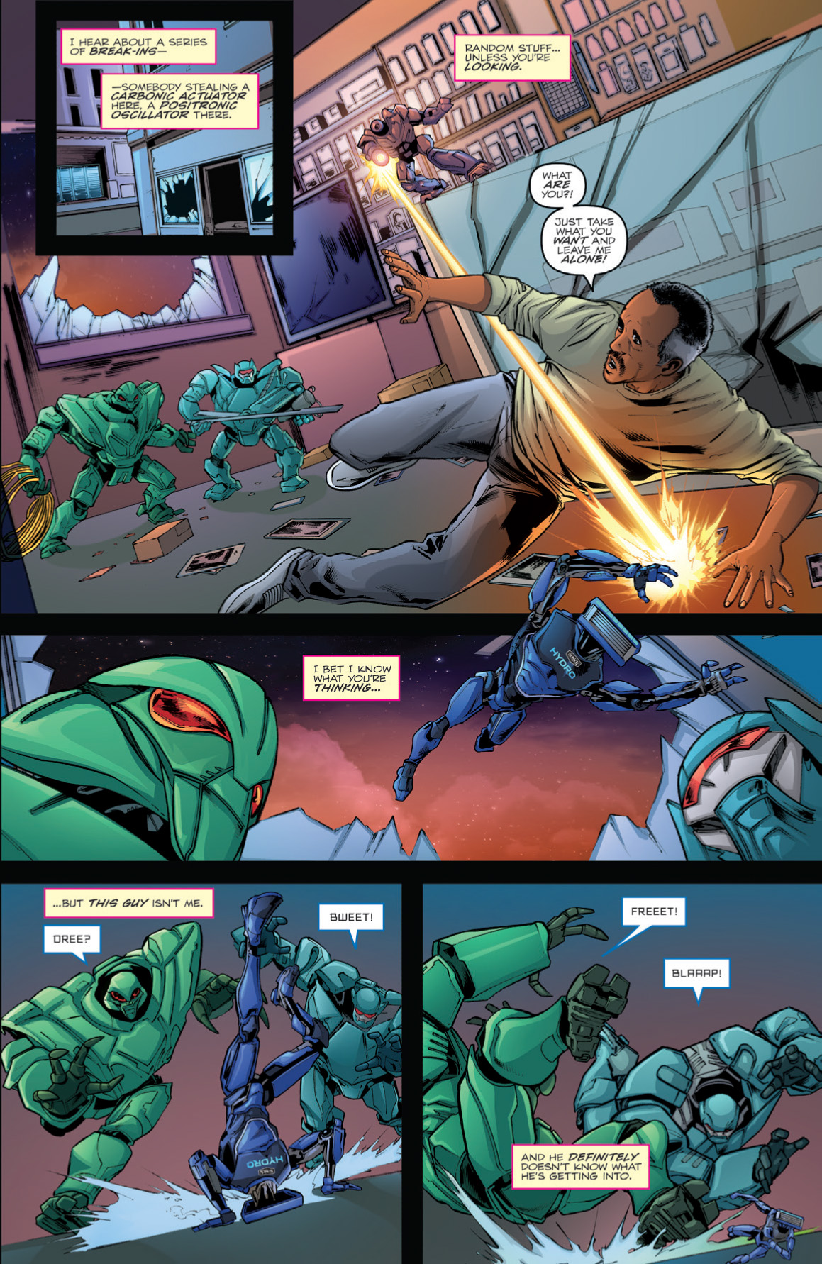 Schick Hydrobot & The Transformers (2017) issue 1 - Page 5