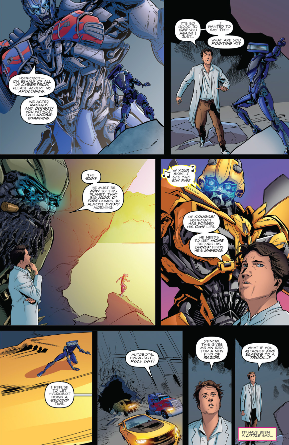 Schick Hydrobot & The Transformers (2017) issue 1 - Page 21