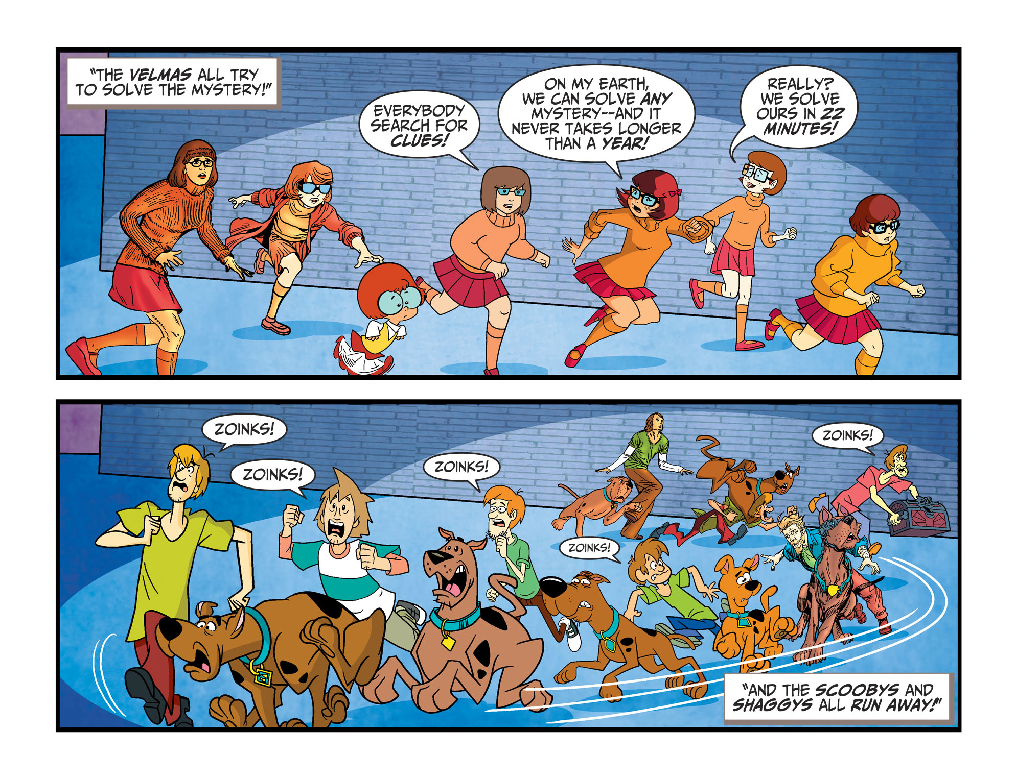 Scooby Doo Team Up Chapter Page