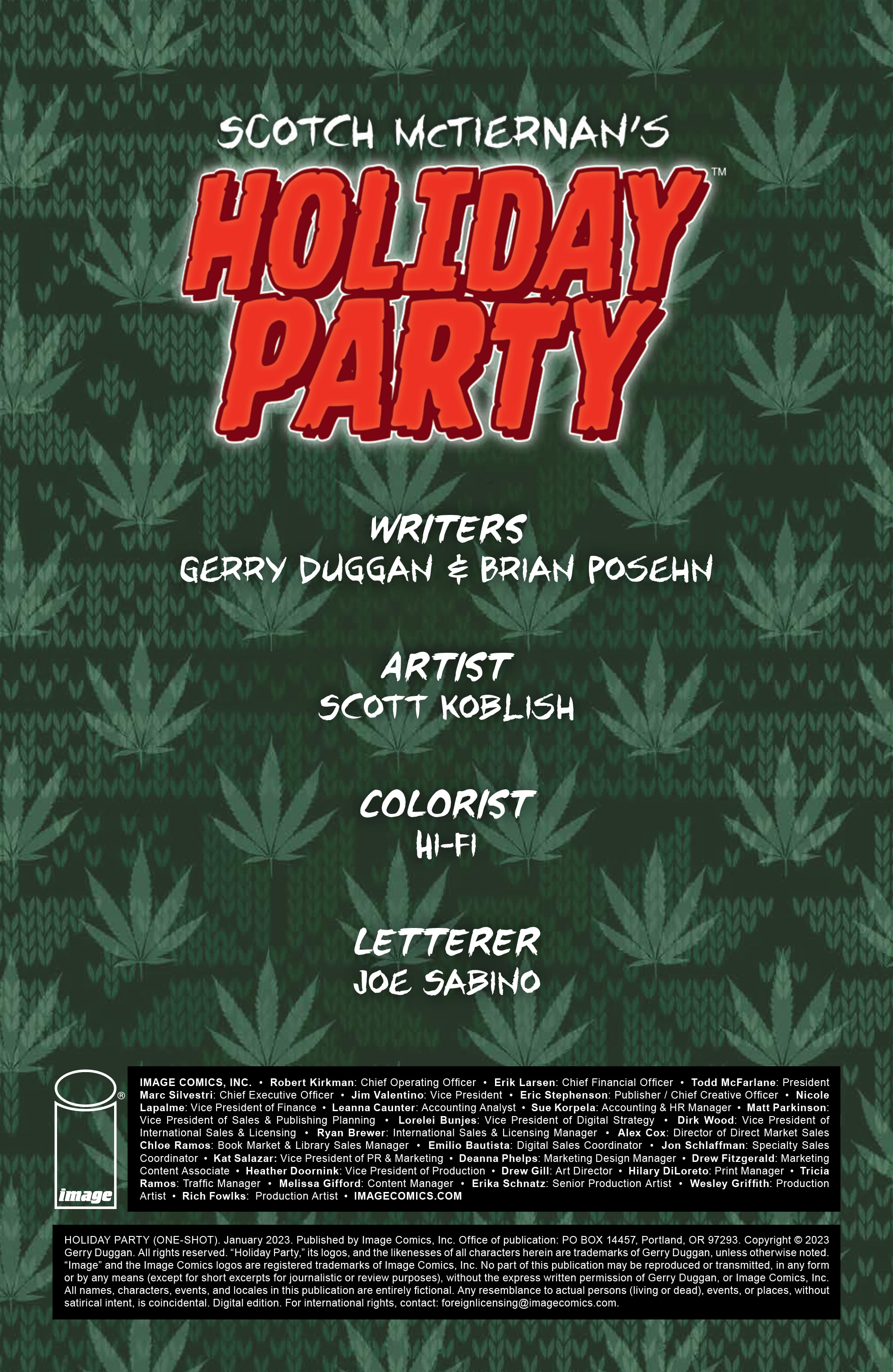 Scotch McTiernan's Holiday Party (2023-): Chapter 1 - Page 2