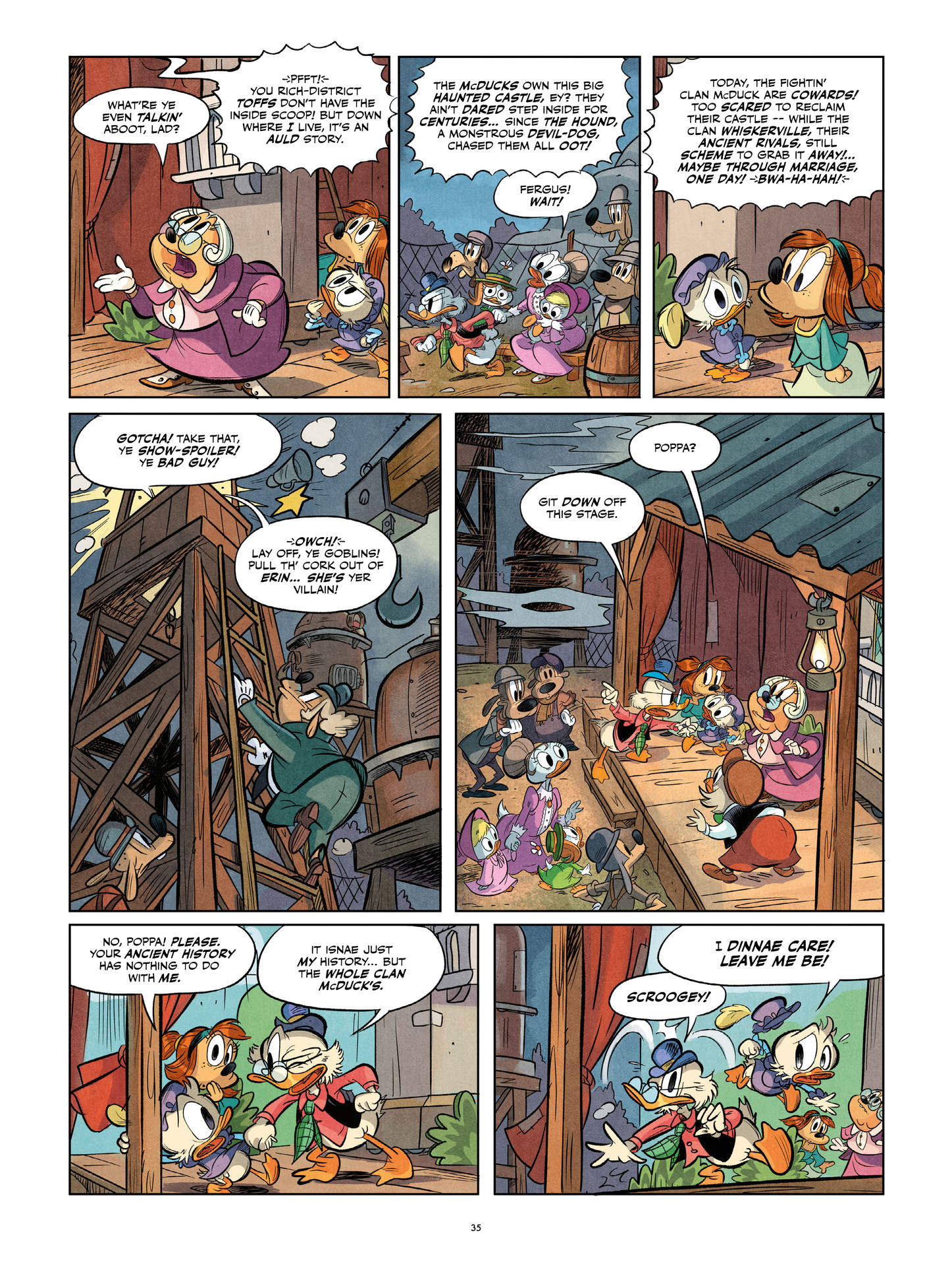 Scrooge McDuck: The Dragon of Glasgow (2023) issue 1 - Page 36