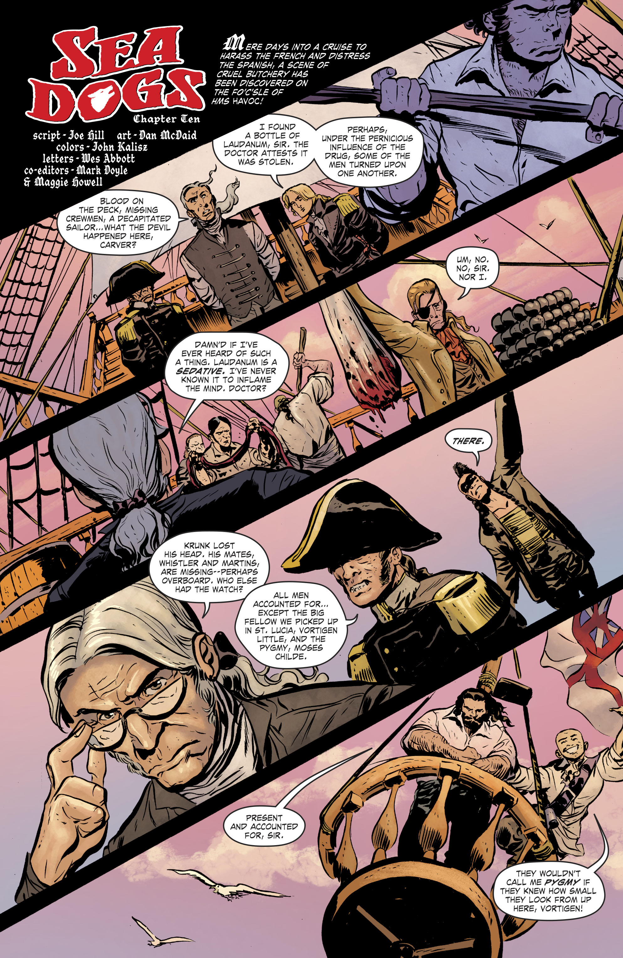 Sea Dogs (2020): Chapter 1 - Page 21