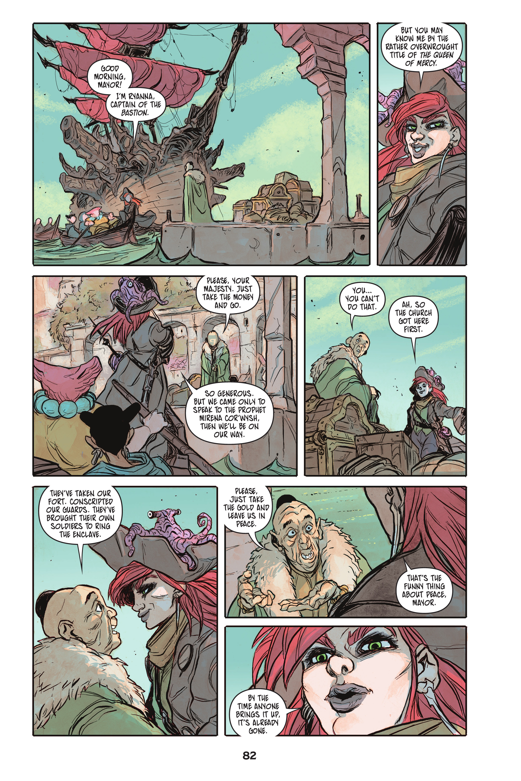 Sea Serpent's Heir (2022-) issue Book 1 - Pirate's Daughter - Page 88