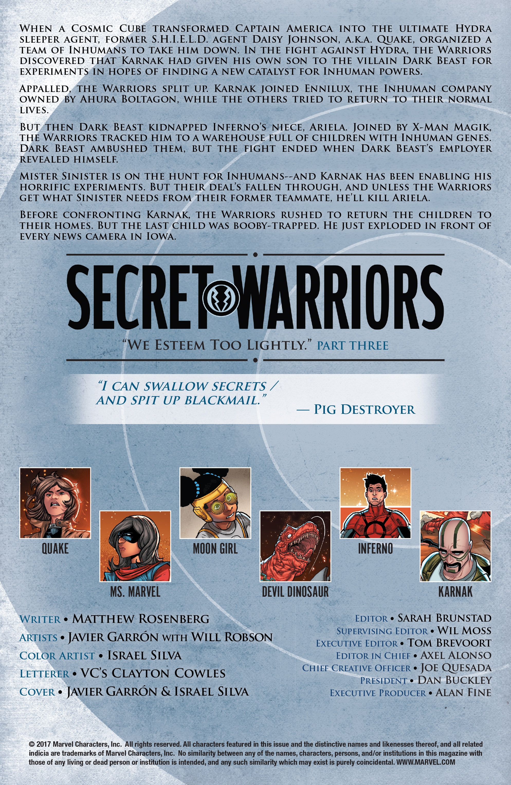 Secret Warriors (2017-) issue 10 - Page 2