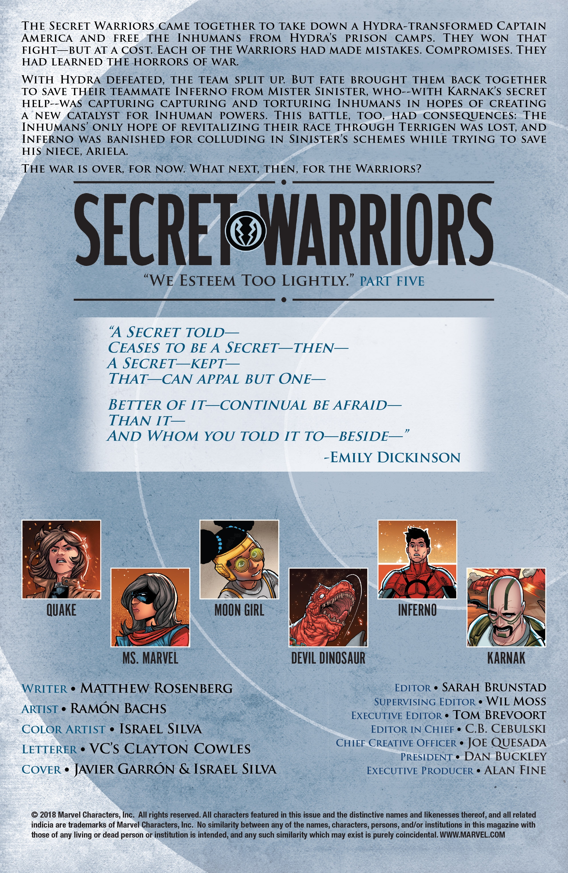 Secret Warriors (2017-): Chapter 12 - Page 2