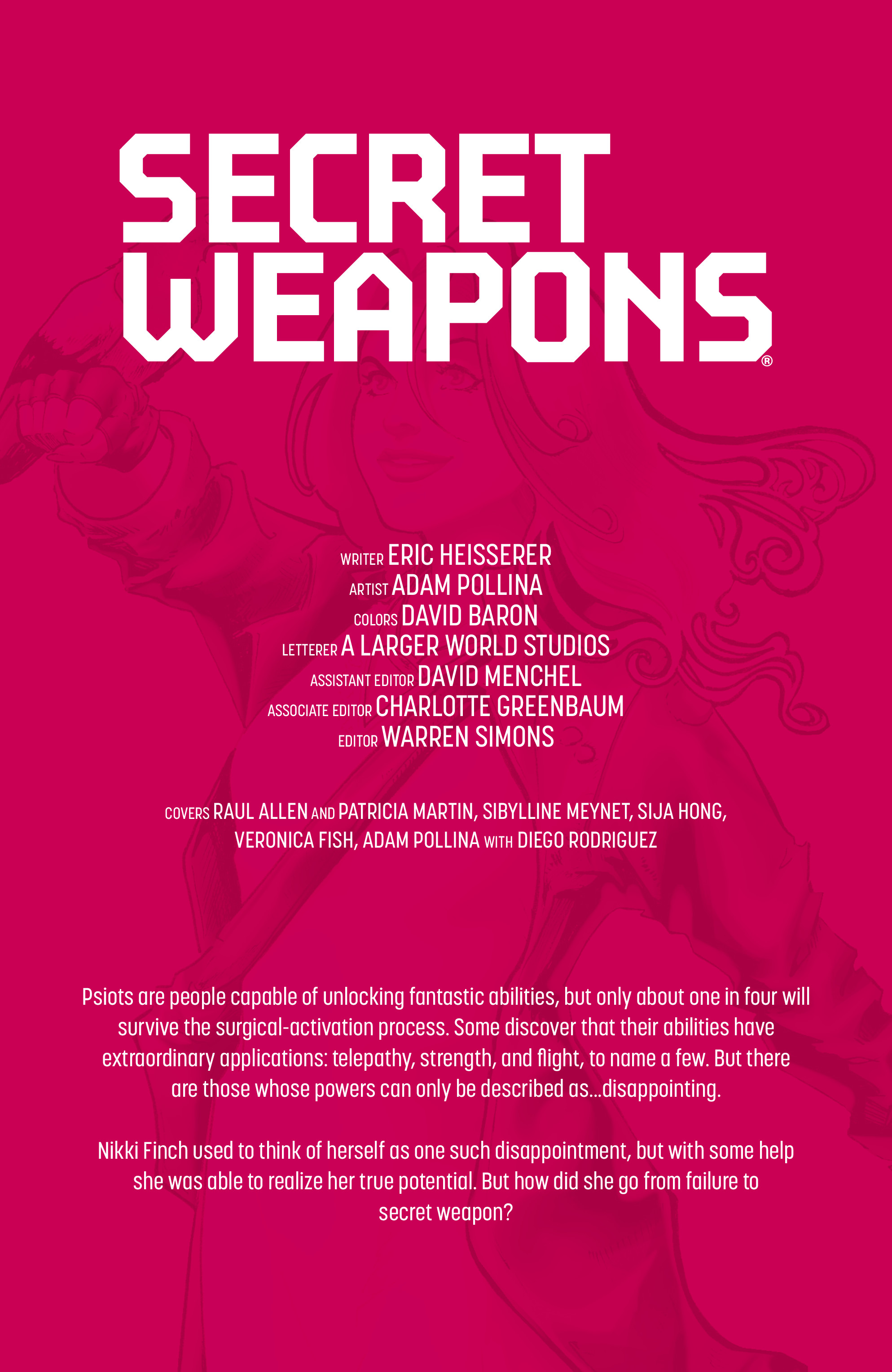 Secret Weapons (2017) issue 0 - Page 5