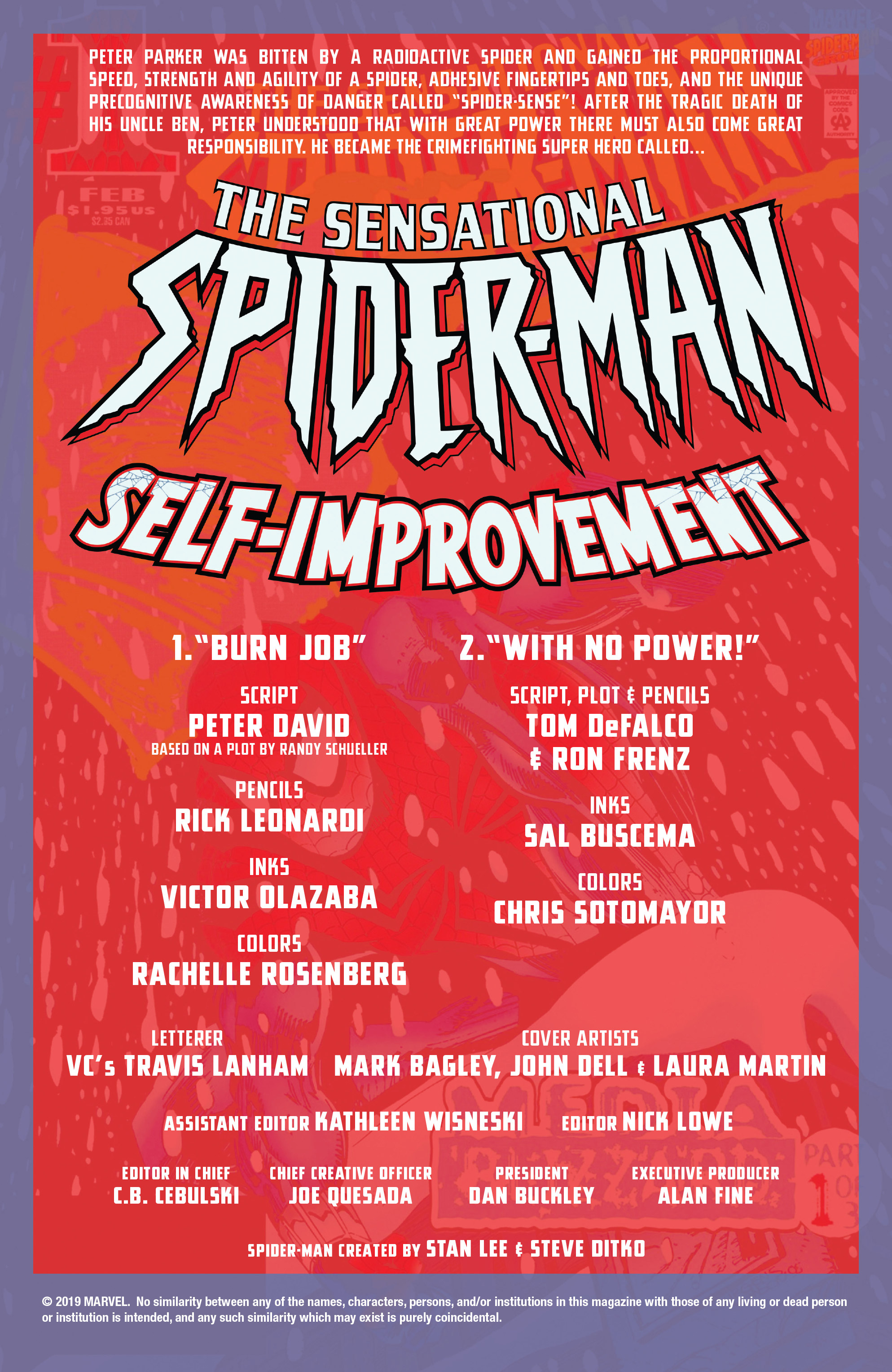 Sensational Spider-Man: Self-Improvement (2019): Chapter 1 - Page 2