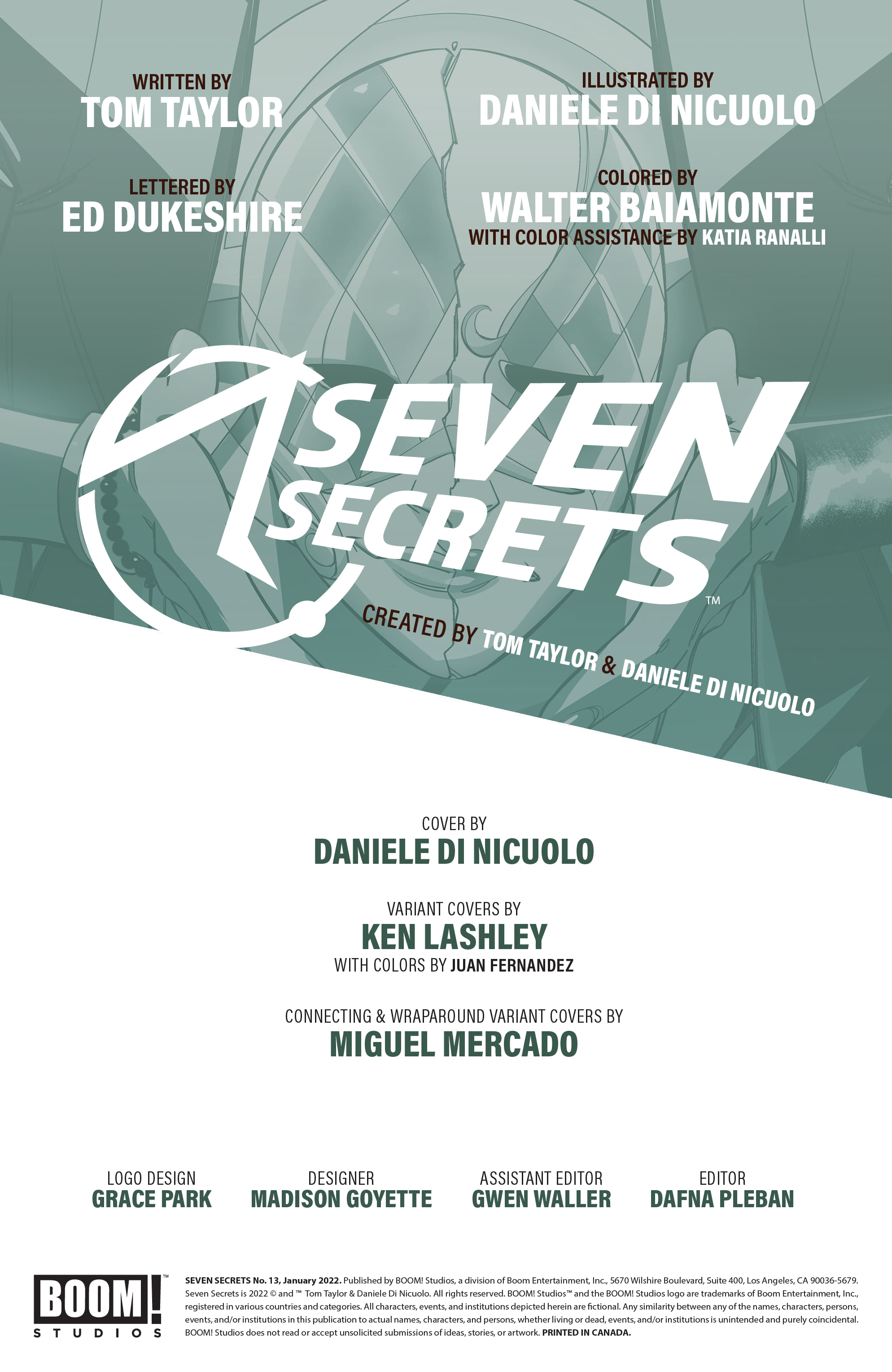 Seven Secrets (2020-): Chapter 13 - Page 2