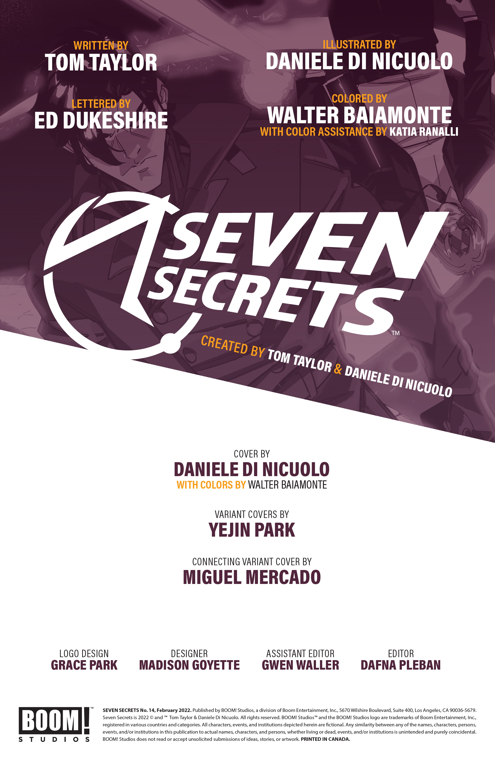 Seven Secrets (2020-): Chapter 14 - Page 2