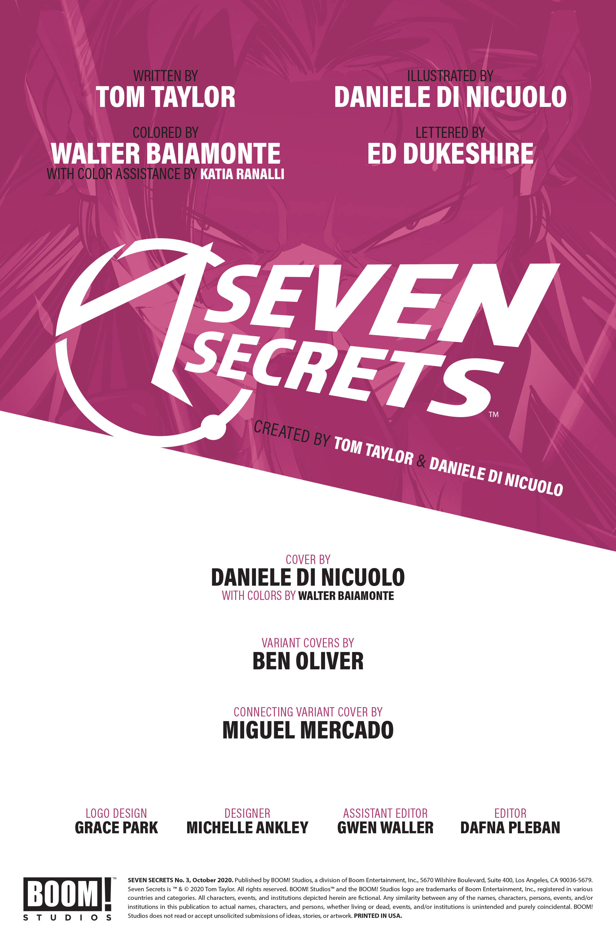 Seven Secrets (2020-): Chapter 3 - Page 2