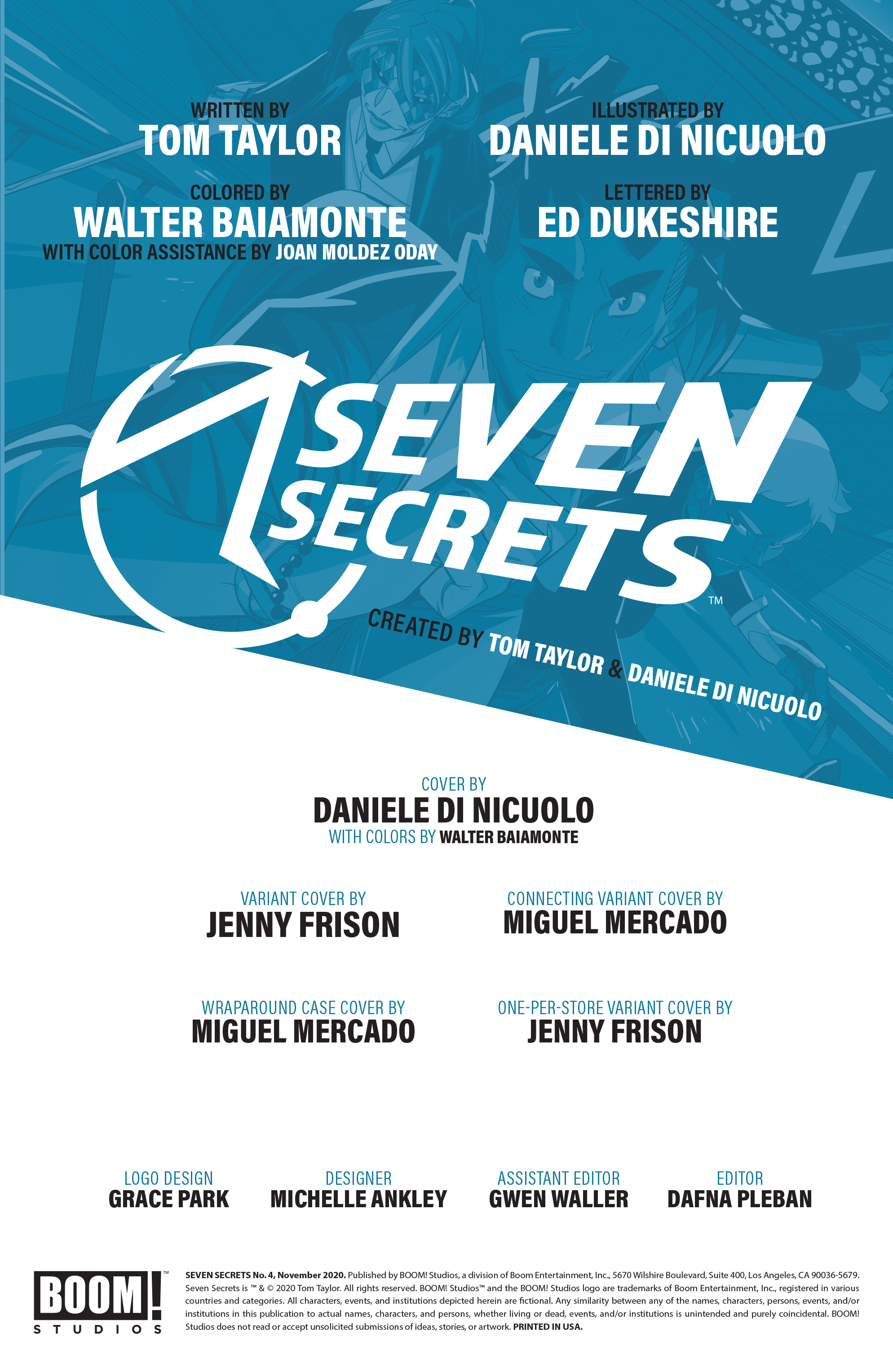 Seven Secrets (2020-): Chapter 4 - Page 2