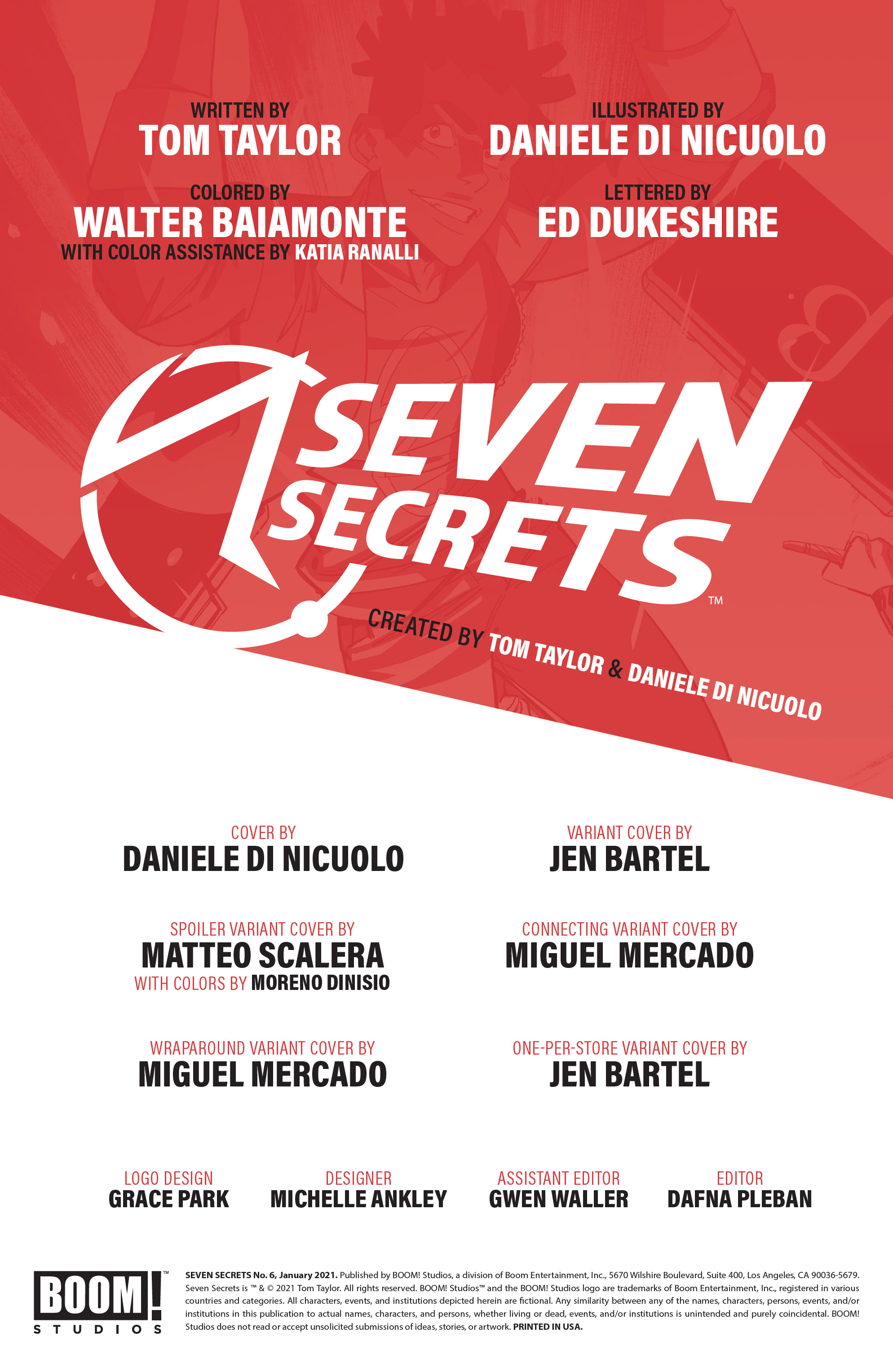 Seven Secrets (2020-): Chapter 6 - Page 2