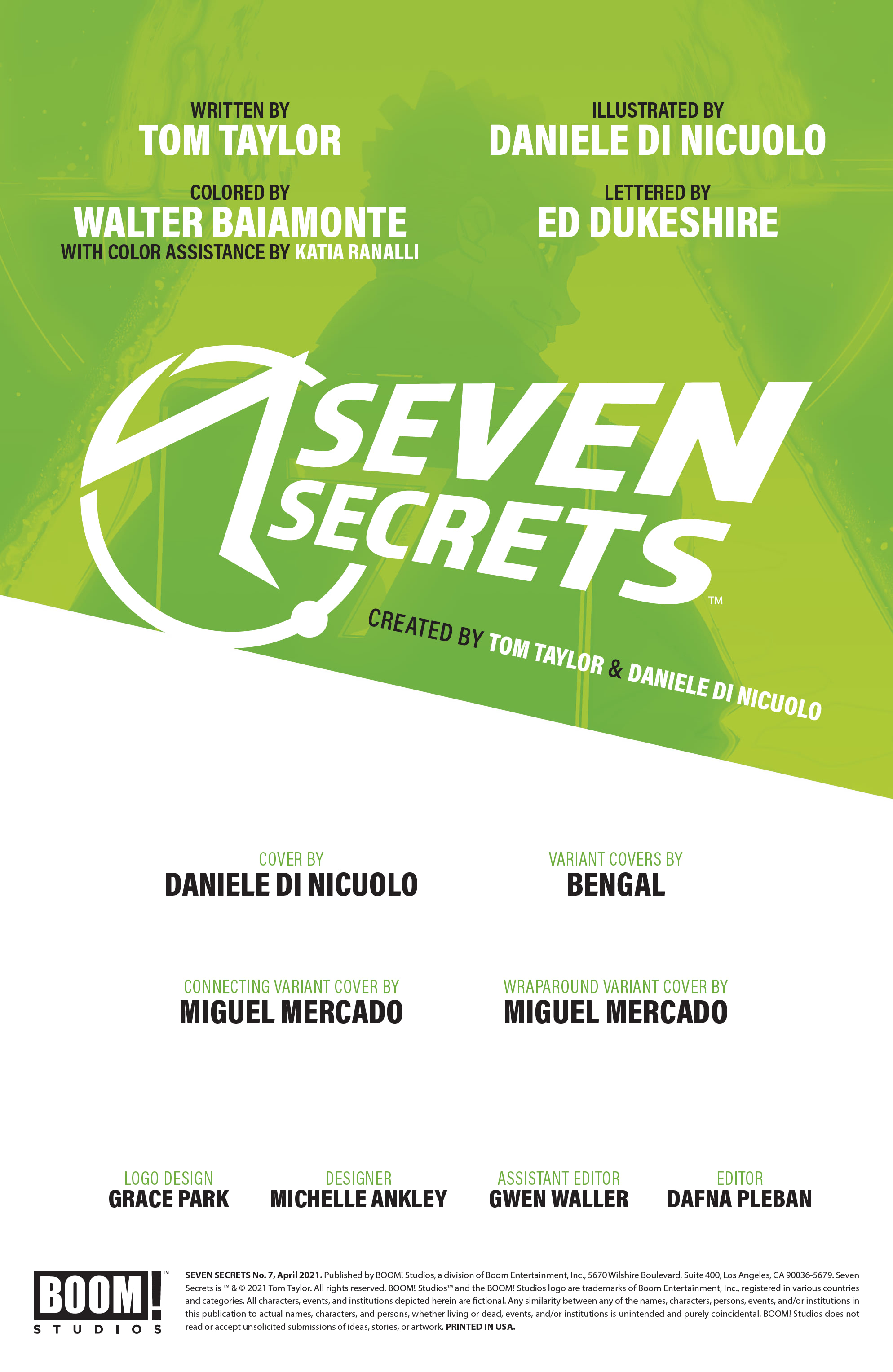 Seven Secrets (2020-): Chapter 7 - Page 2