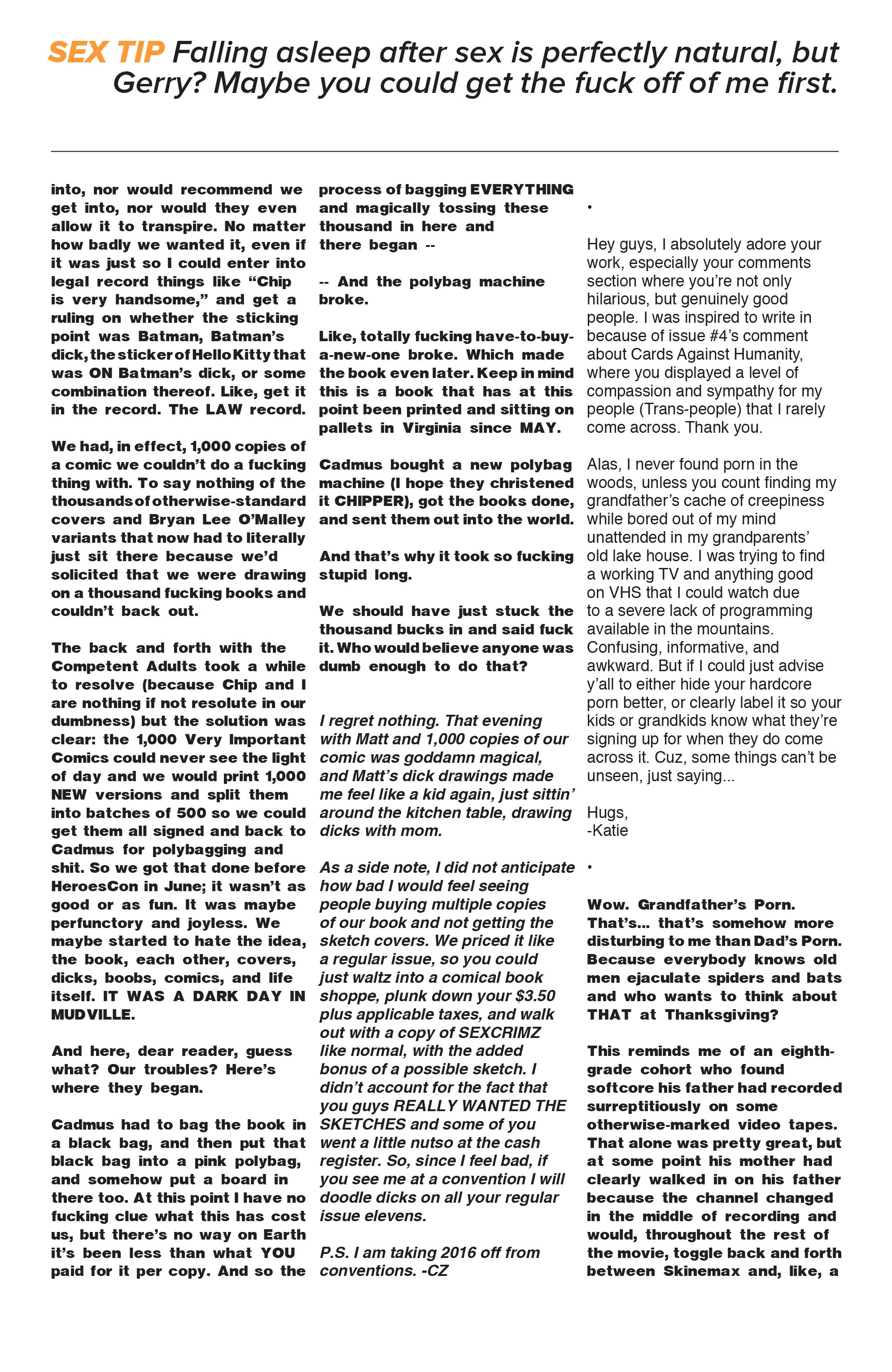 Sex Criminals (2013-): Chapter 12 - Page 25