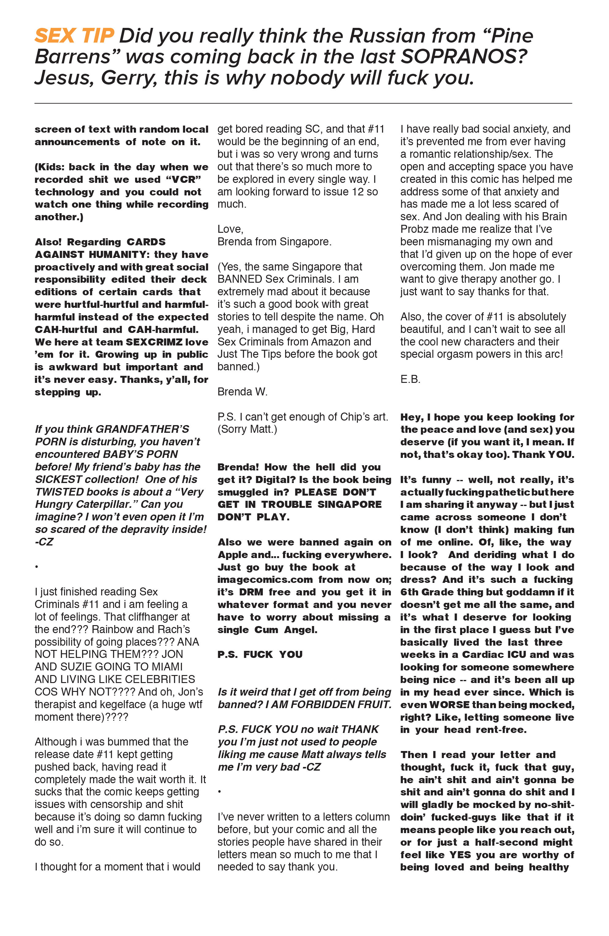 Sex Criminals (2013-): Chapter 12 - Page 26