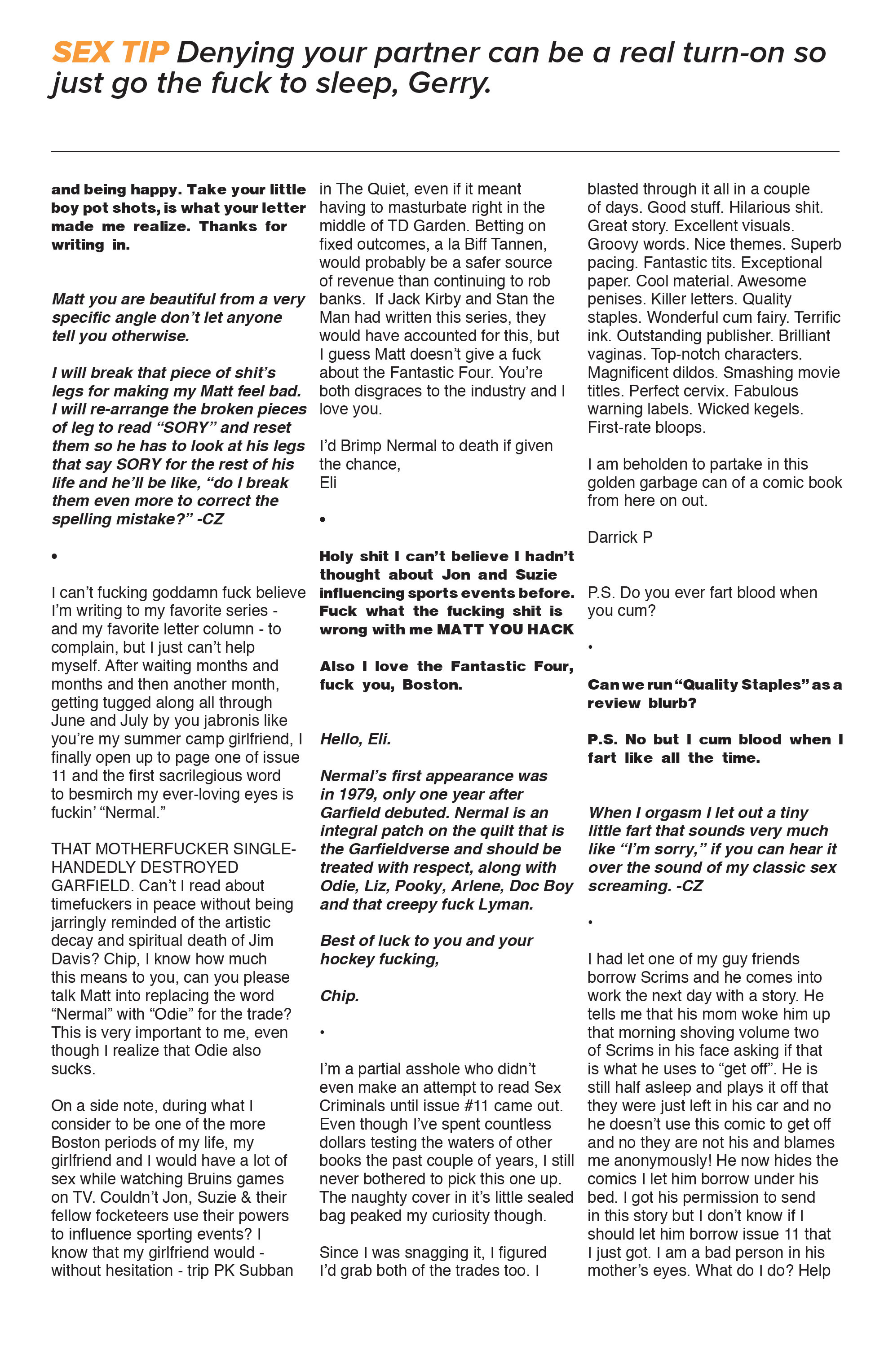 Sex Criminals (2013-): Chapter 12 - Page 27
