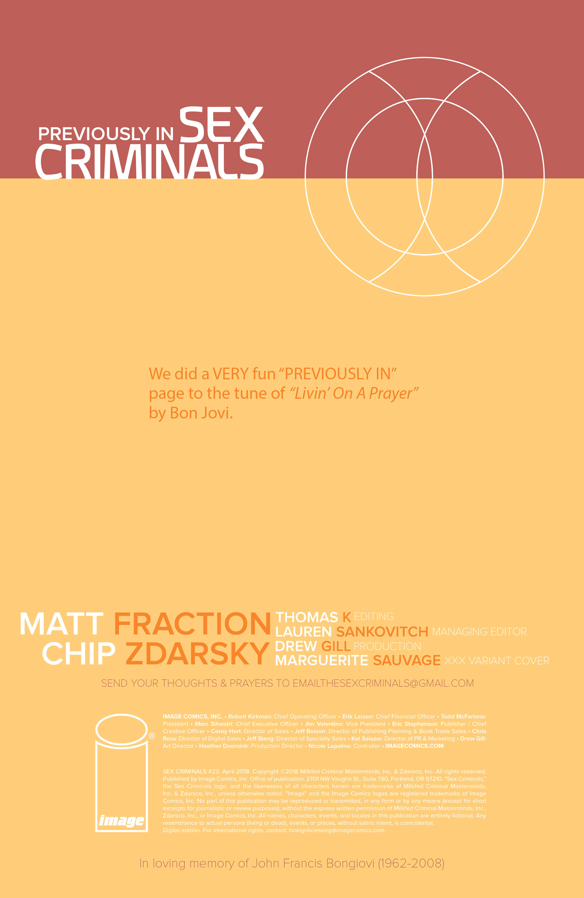 Sex Criminals (2013-): Chapter 23 - Page 2