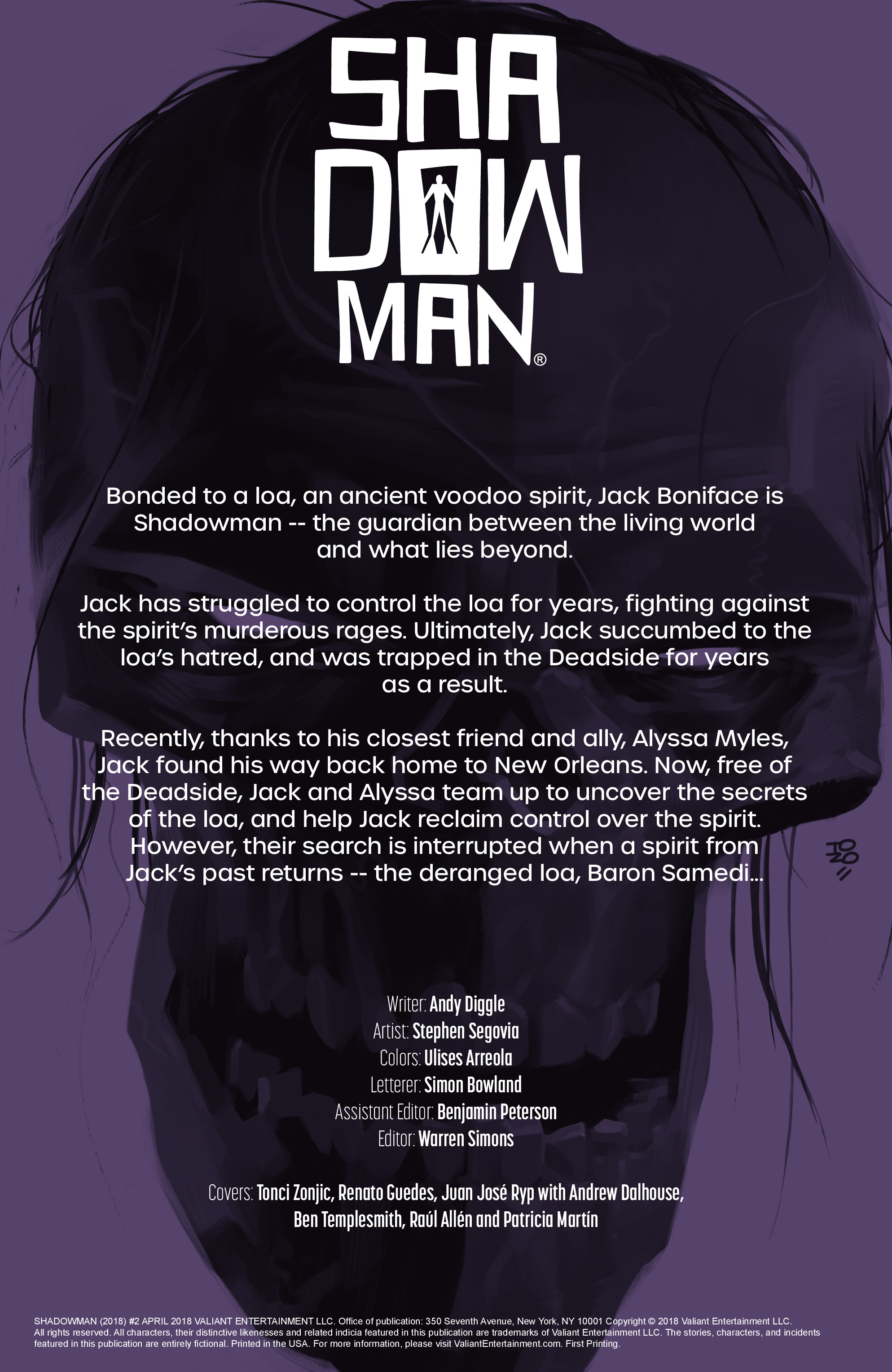 Shadowman (2018): Chapter 2 - Page 2
