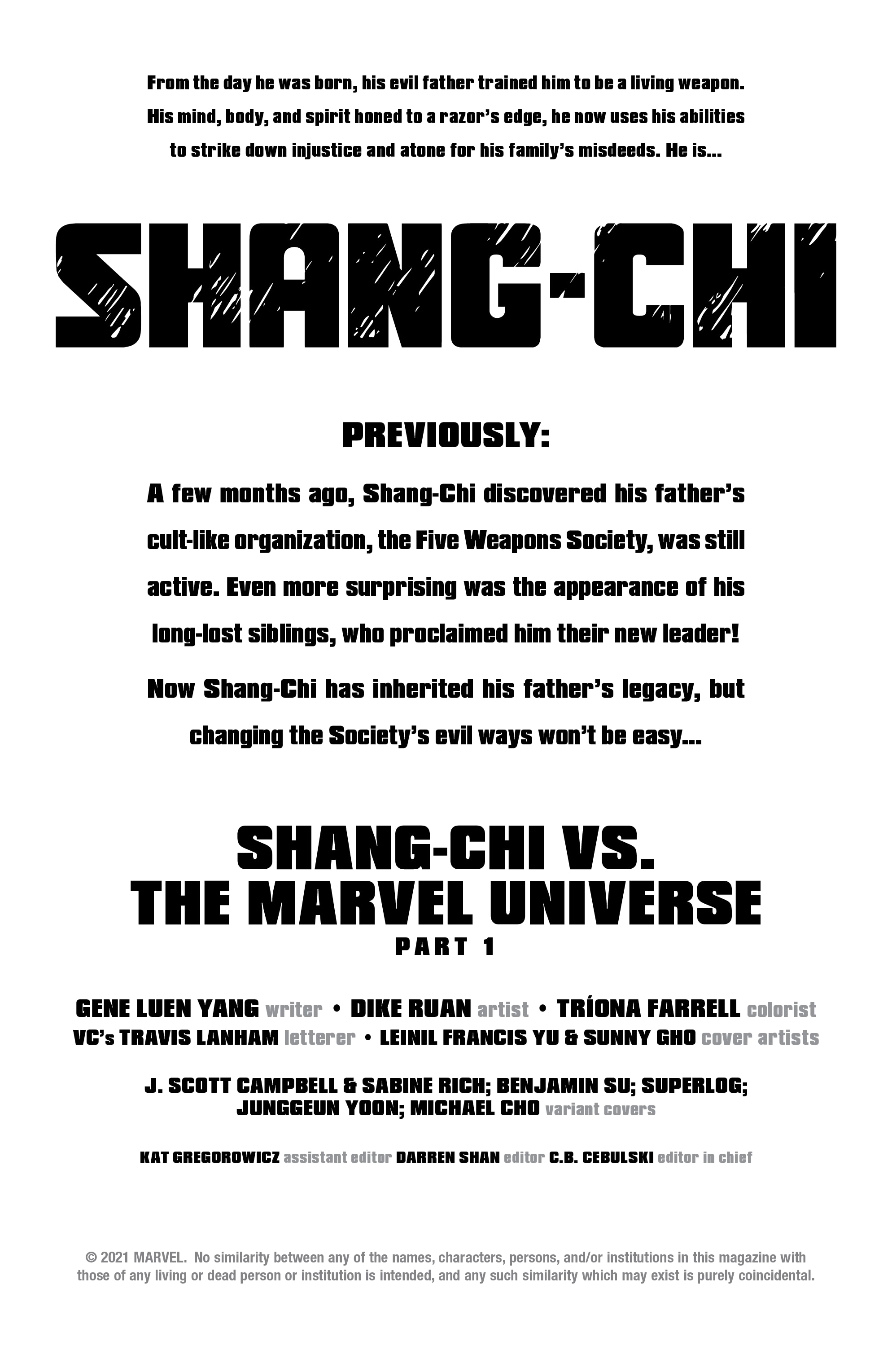 Shang-Chi (2021-): Chapter 1 - Page 3