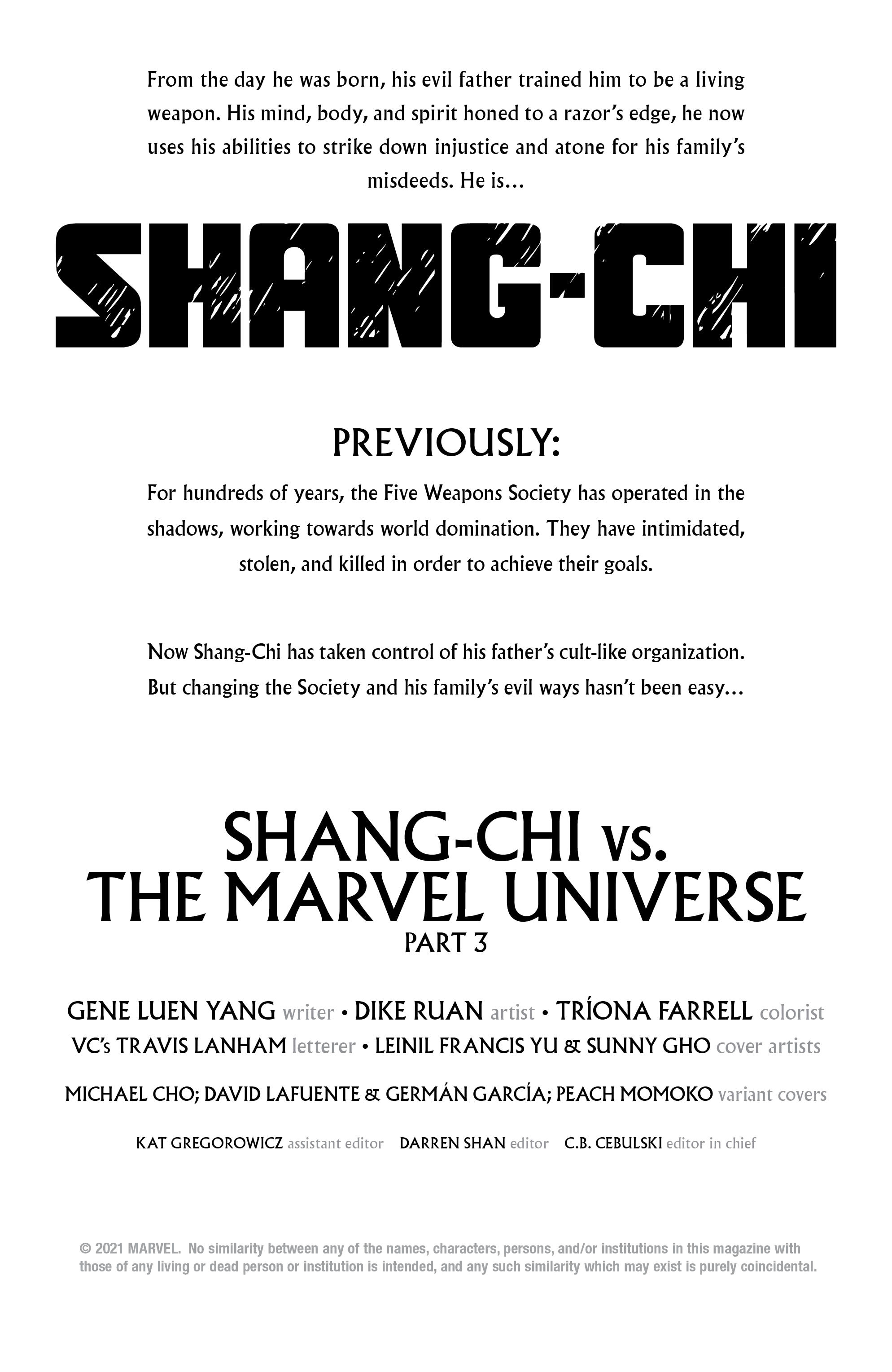 Shang-Chi (2021-) issue 3 - Page 6