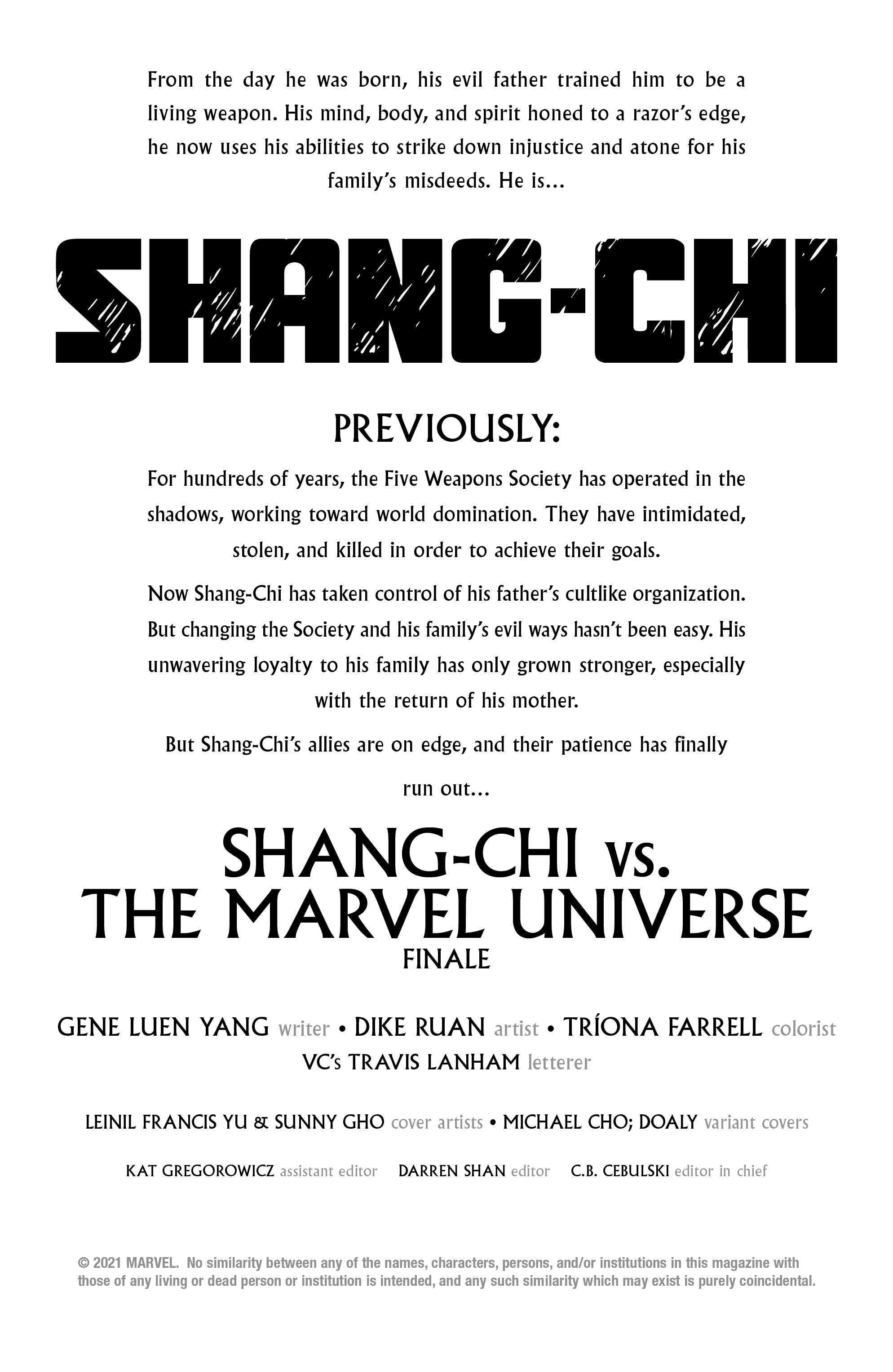 Shang-Chi (2021-): Chapter 6 - Page 2