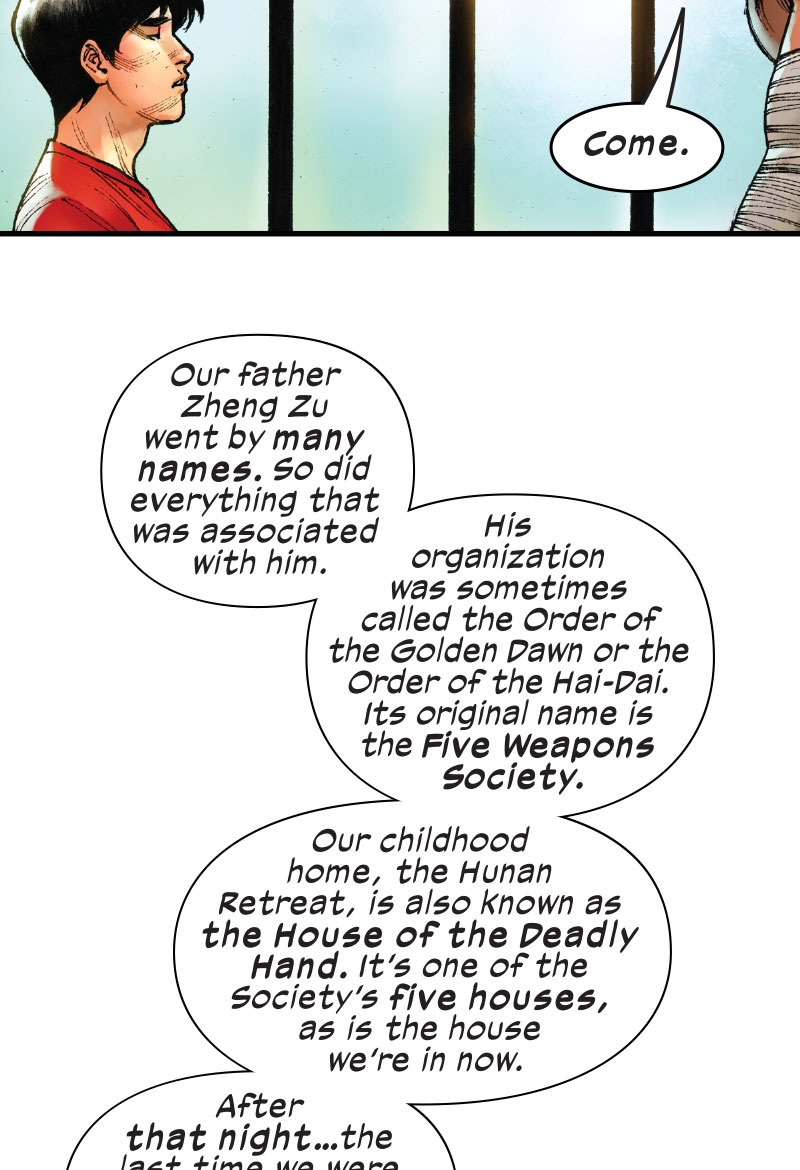 Shang-Chi: Brothers & Sisters Infinity Comic (2021-) issue 3 - Page 14