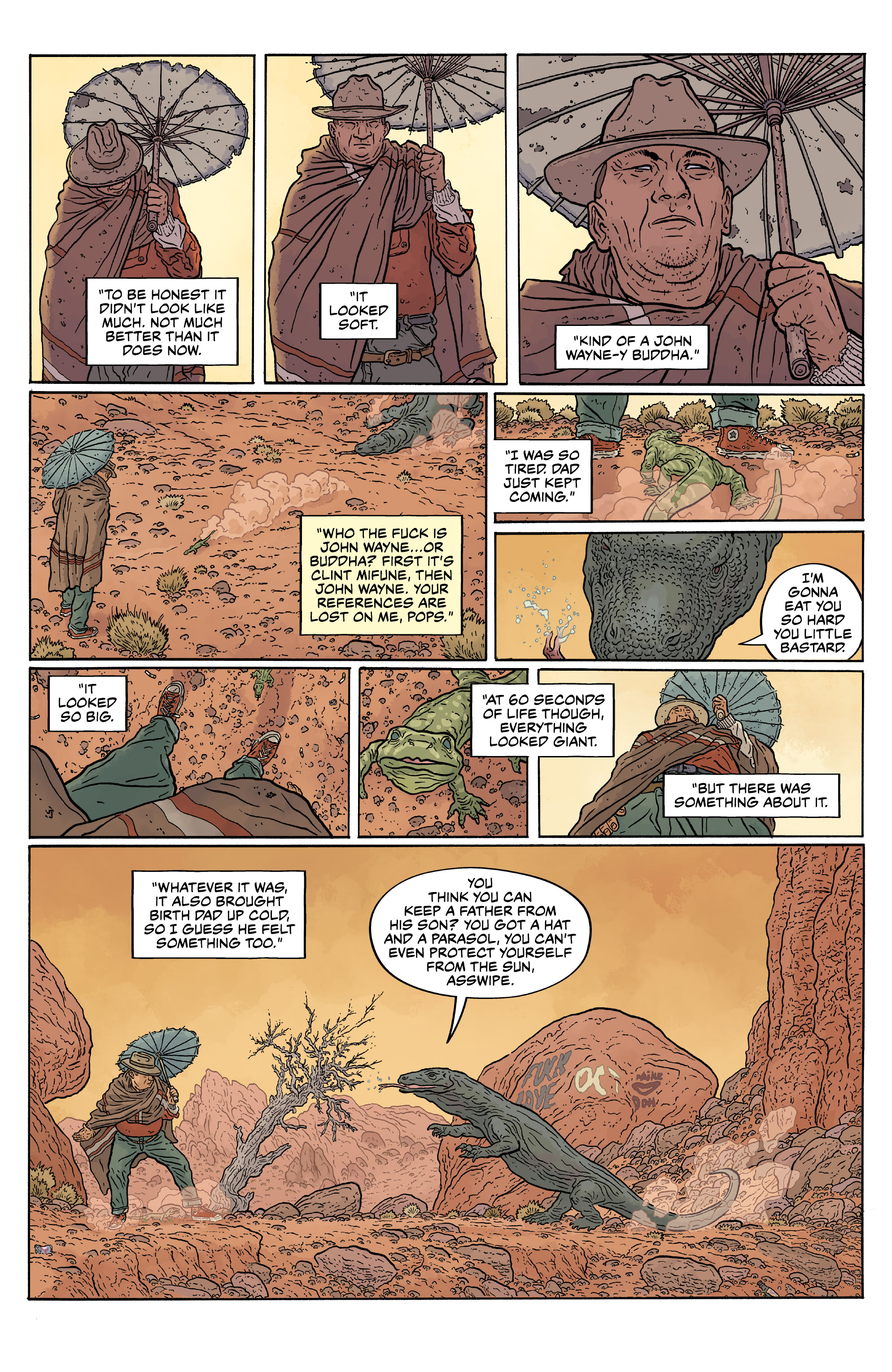 Shaolin Cowboy: Cruel to Be Kin (2022-) issue 1 - Page 7