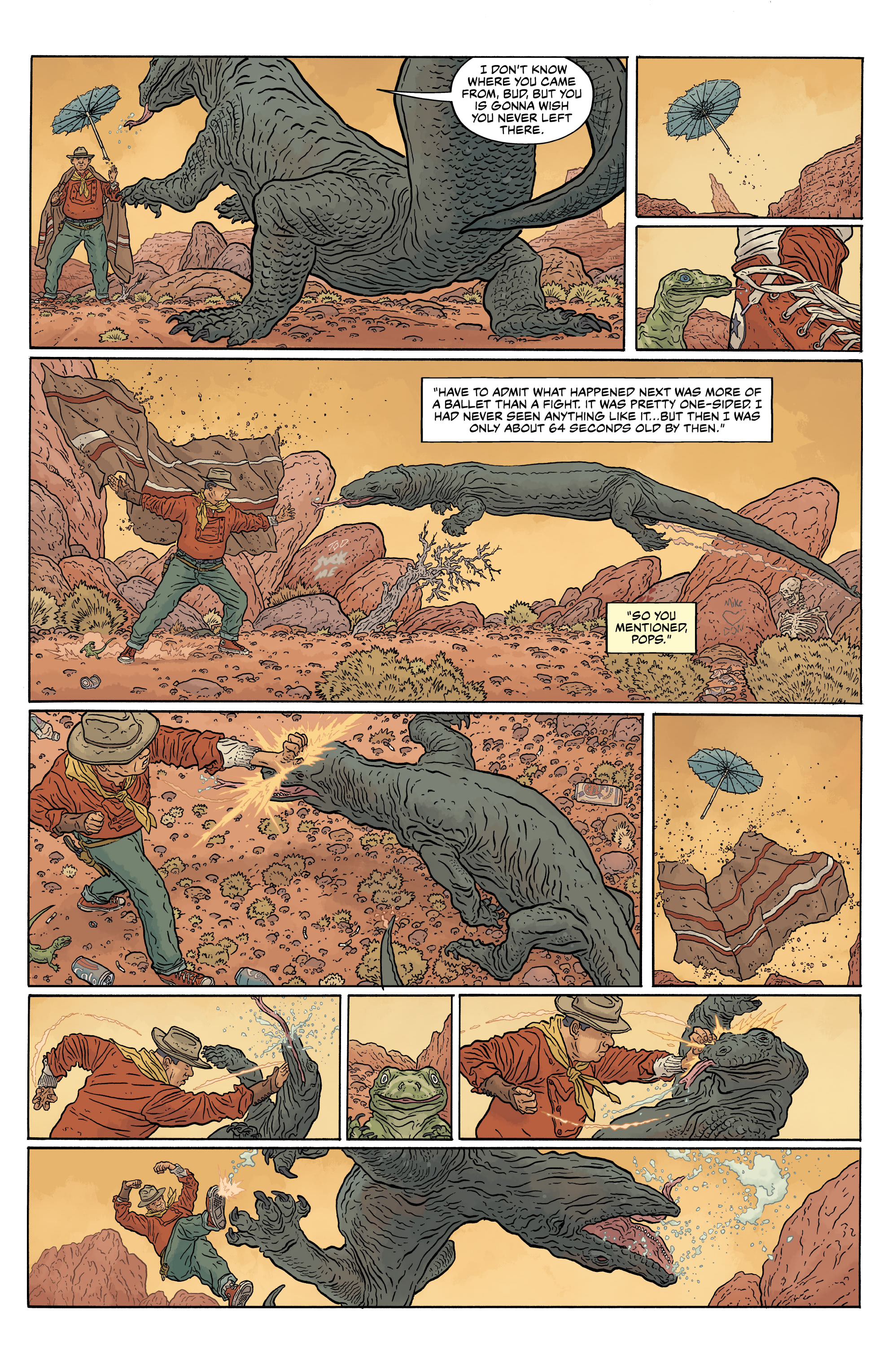 Shaolin Cowboy: Cruel to Be Kin (2022-) issue 1 - Page 8