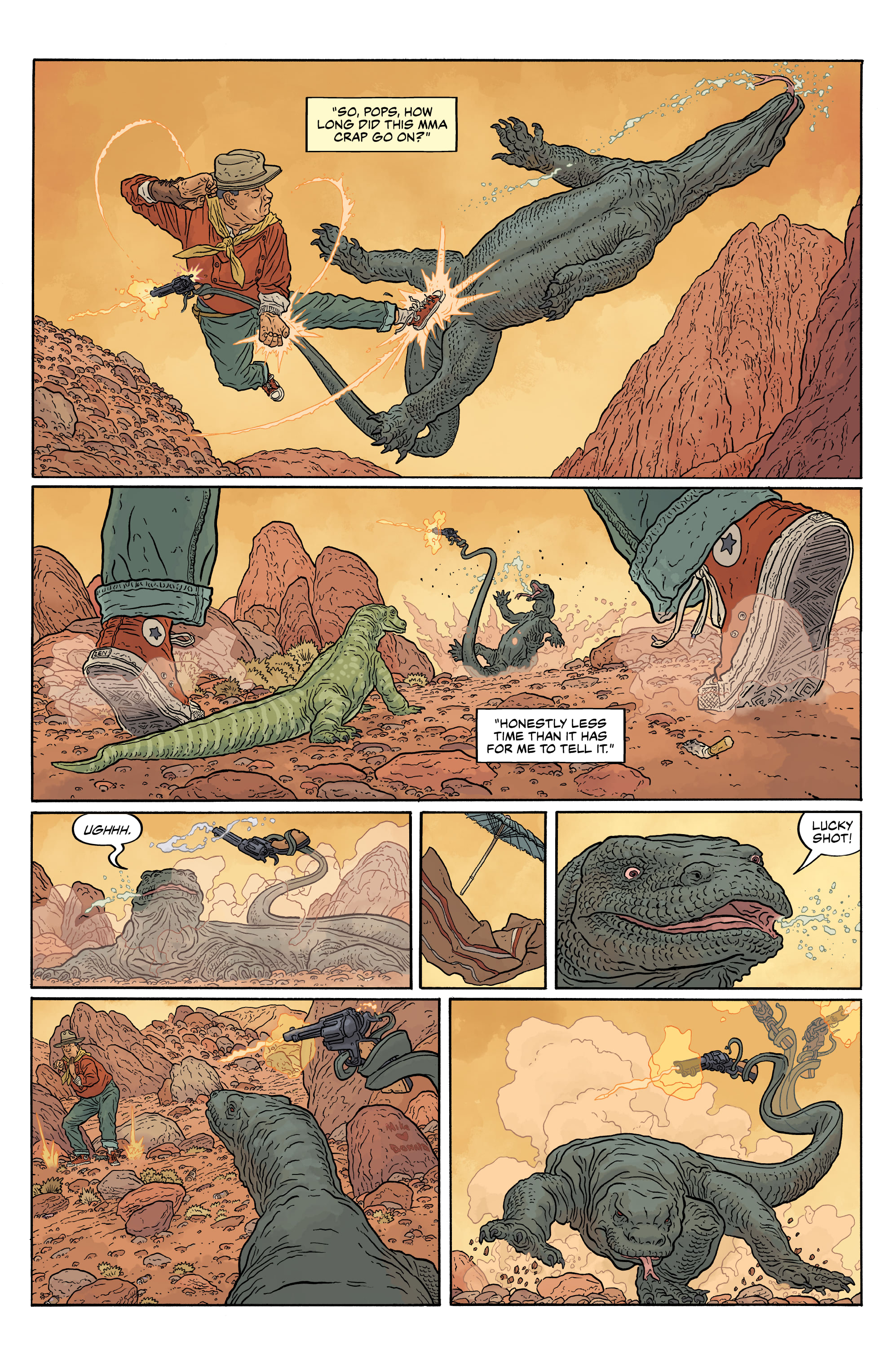 Shaolin Cowboy: Cruel to Be Kin (2022-) issue 1 - Page 11